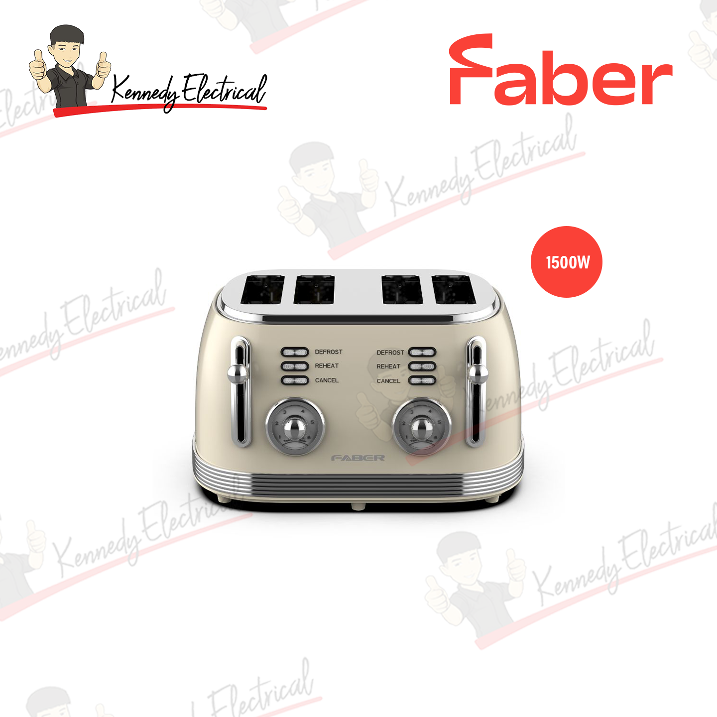 Faber Toaster Vintage Series FT V8504