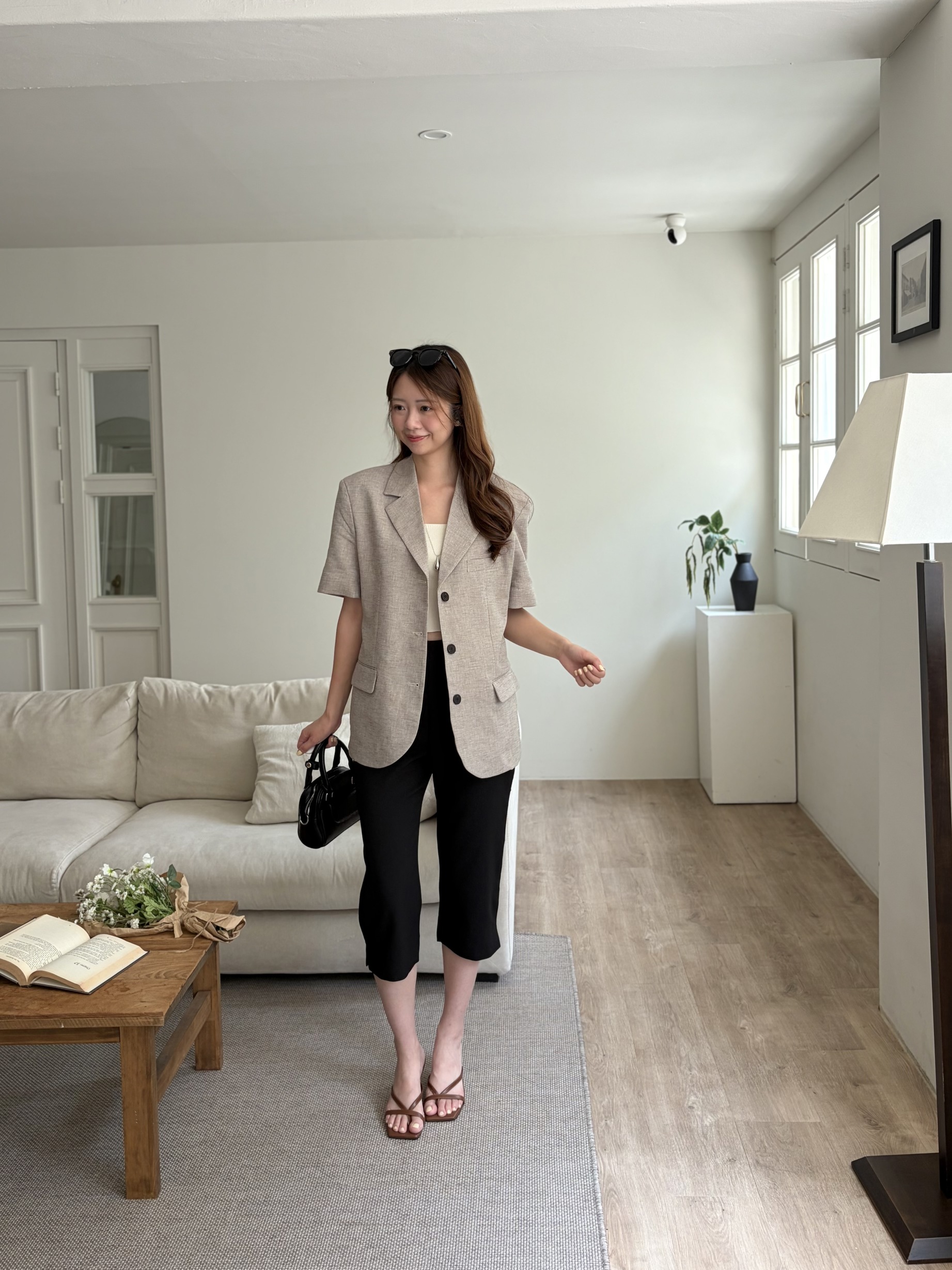 The Oversized Oatmeal Blazer