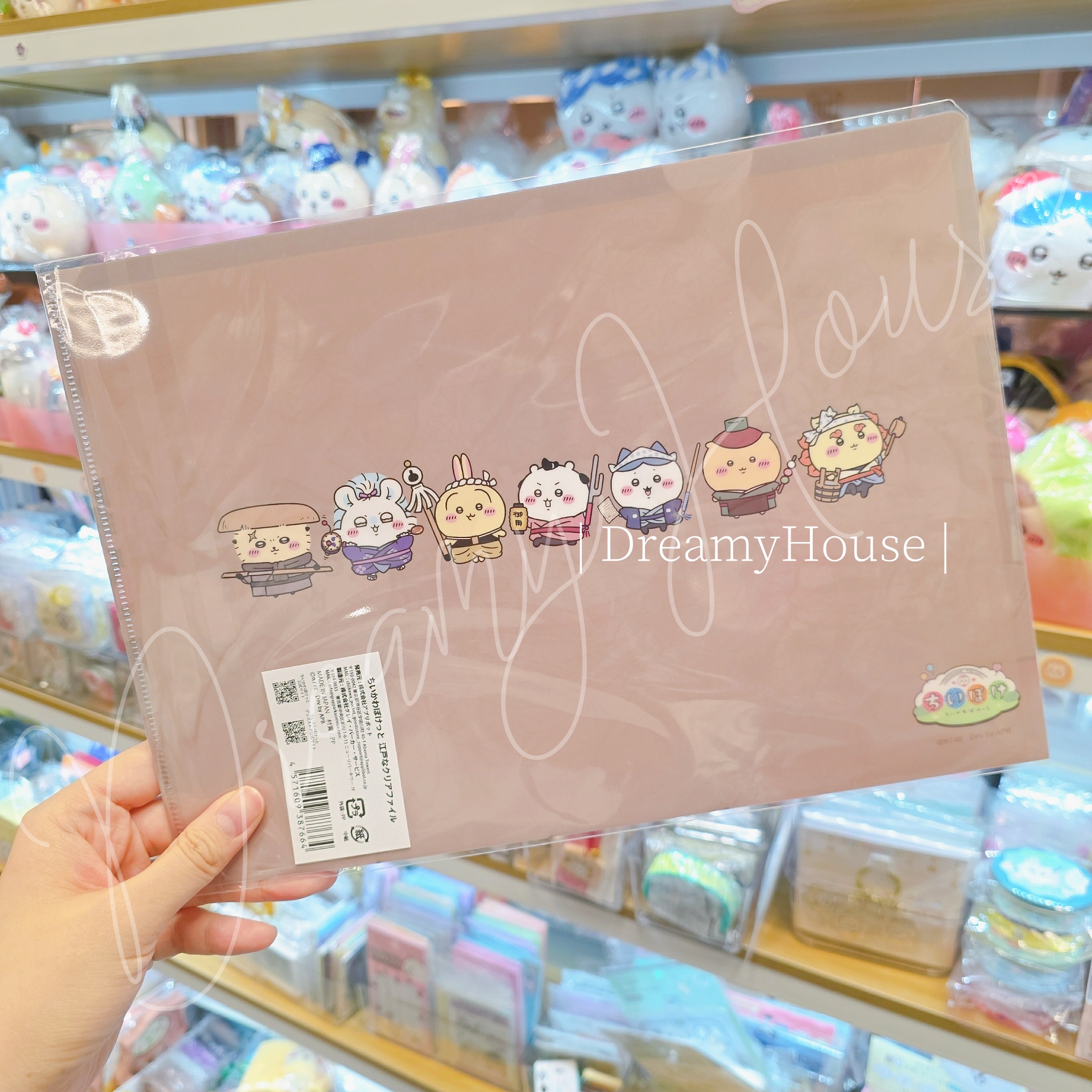 日本 Chiikawa Pocket 江戶款 A4 File