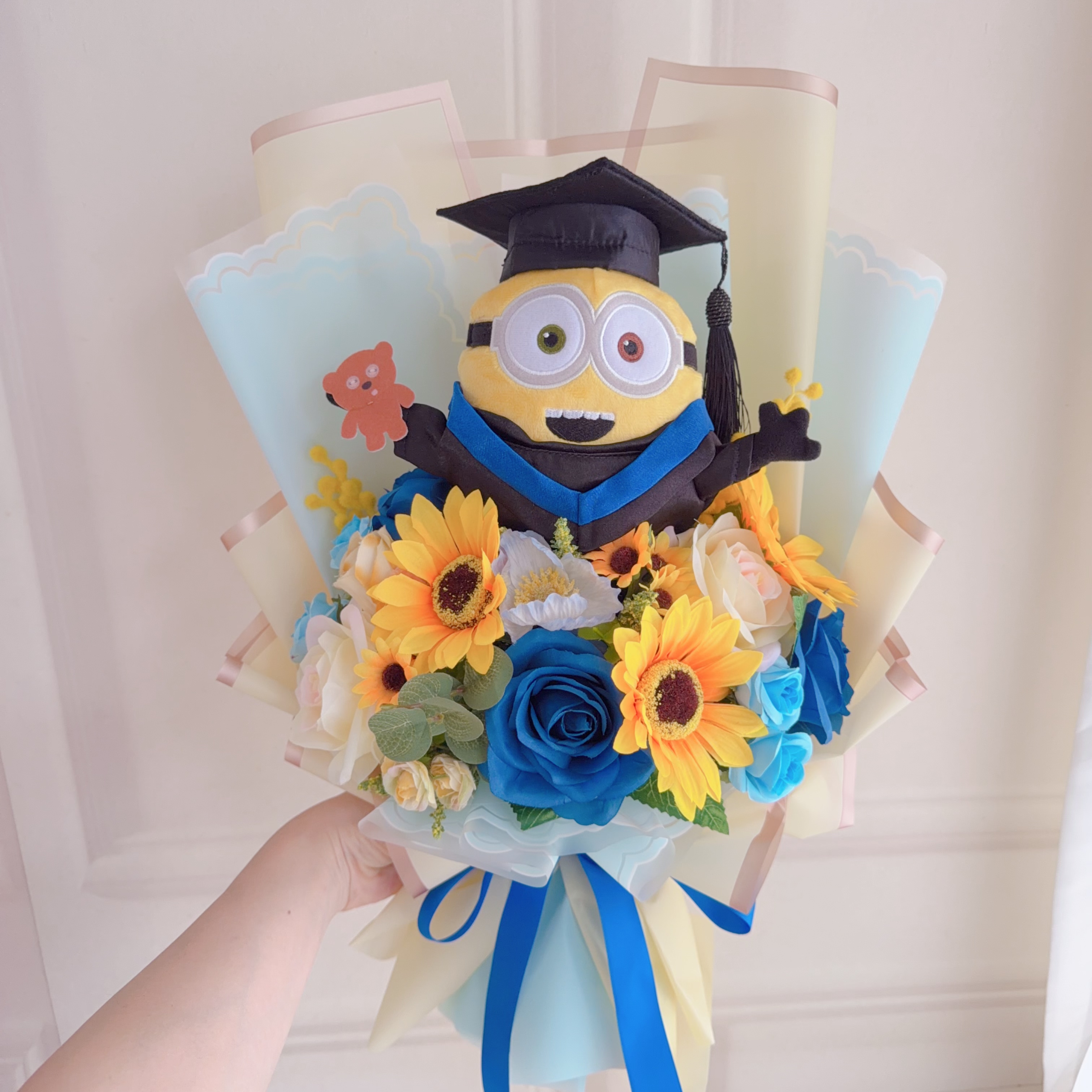 (現貨)Minions畢業花束