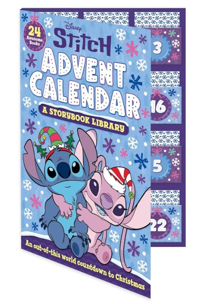 英國直送🇬🇧 Disney Stitch: Advent Calendar 聖誕倒數故事書