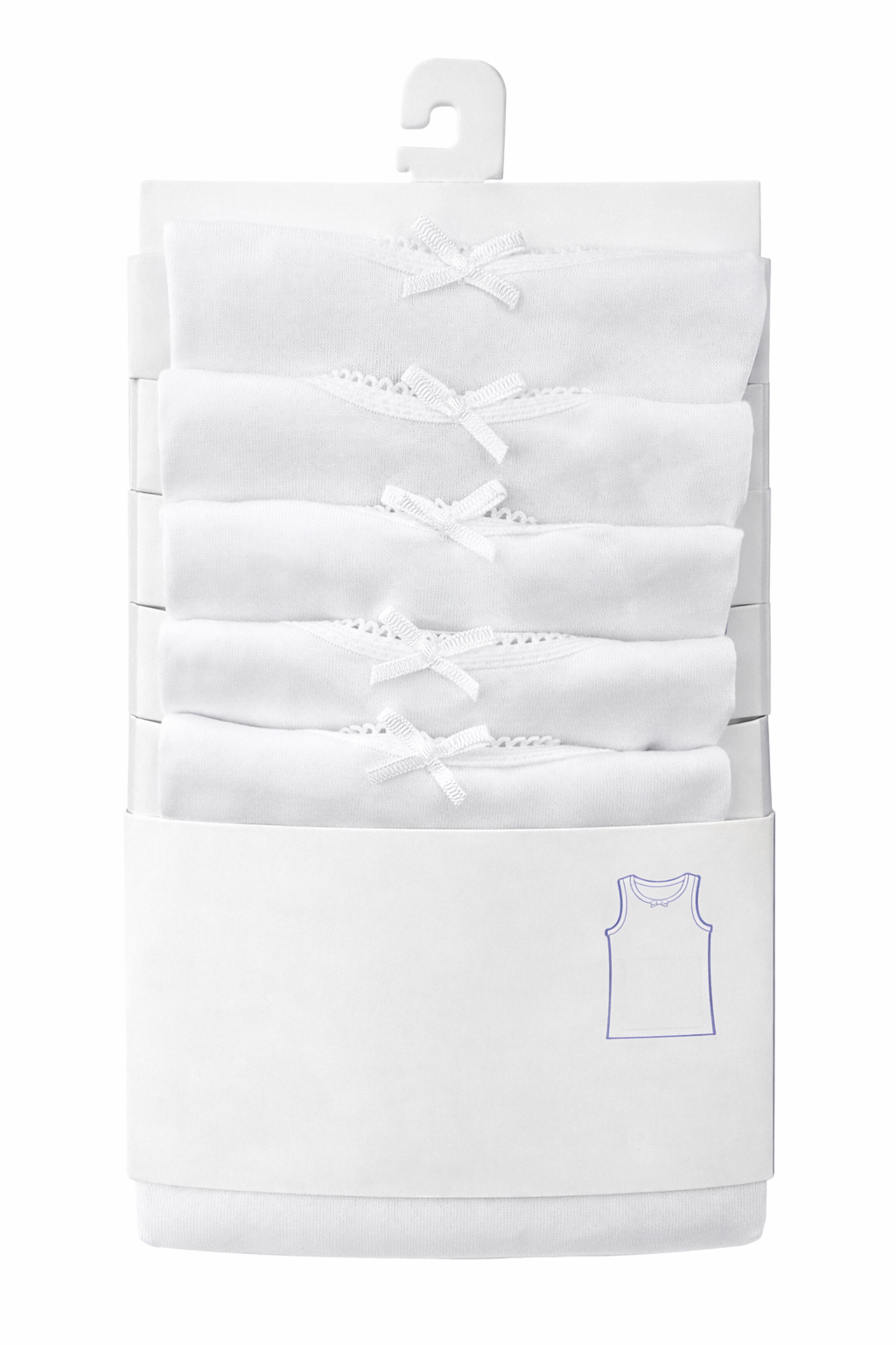 英國純棉返學背心（5件装）預購款