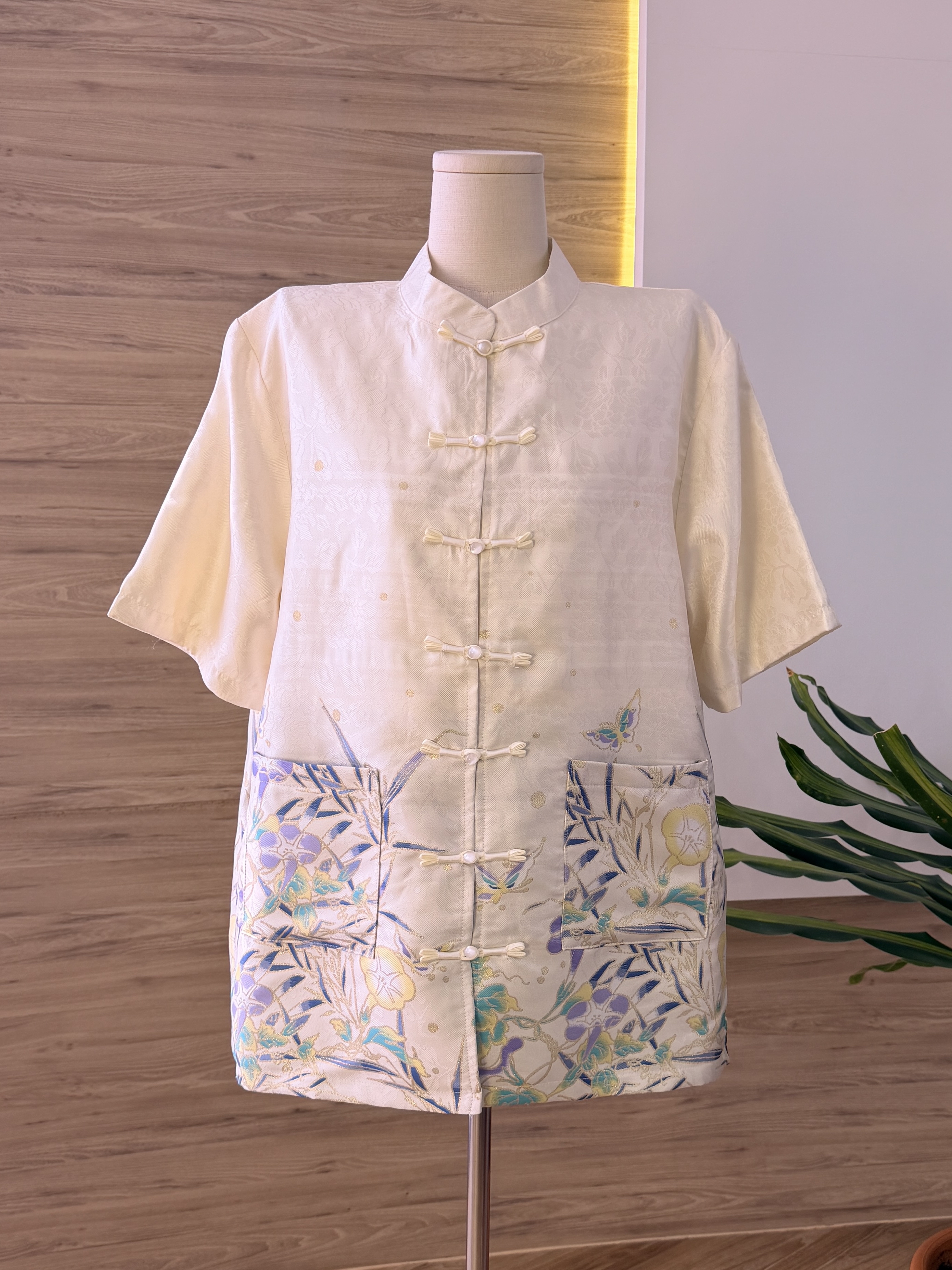 Crimson Oriental Shirt