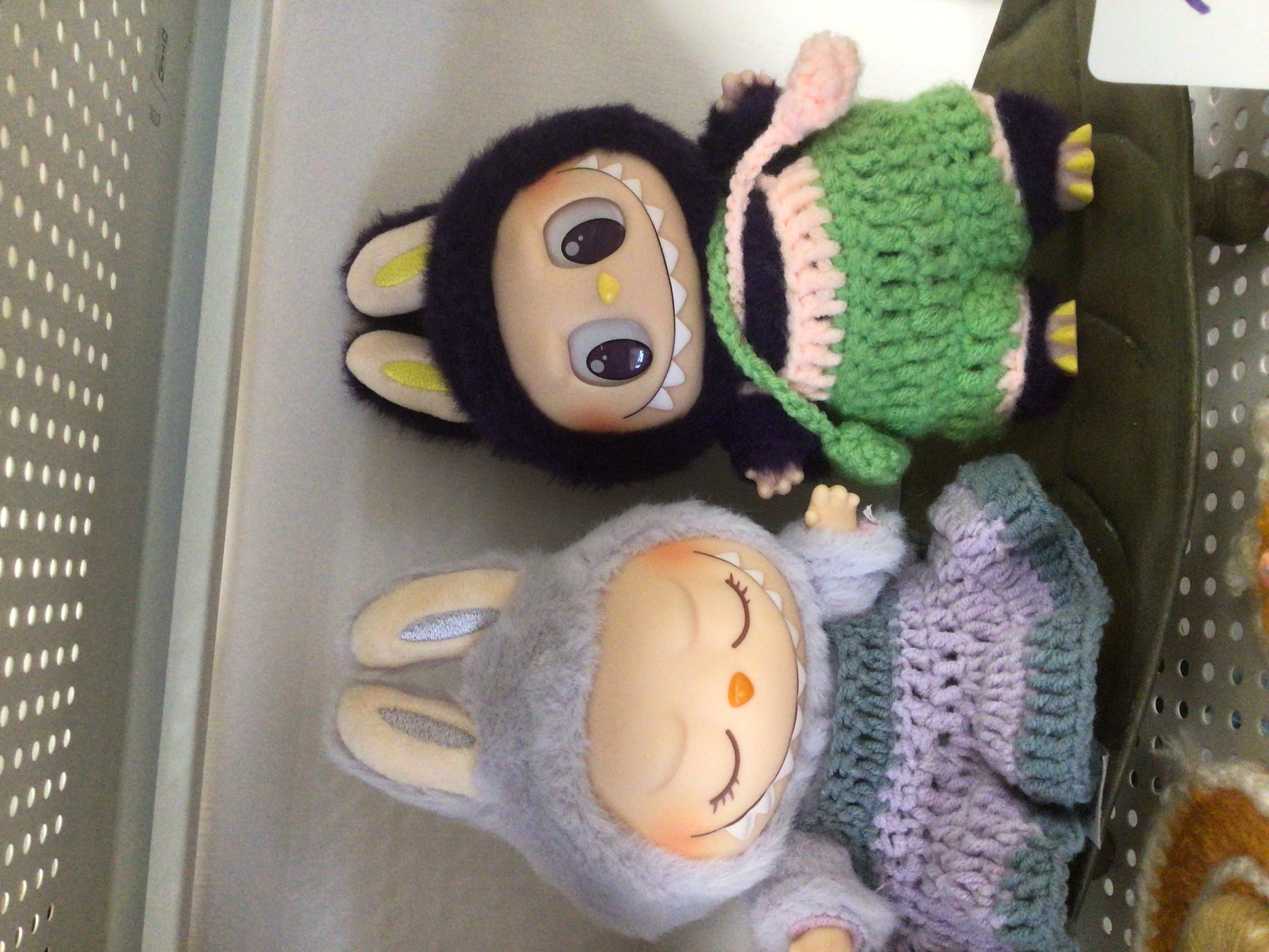 手織Labubu衫連正版Labubu