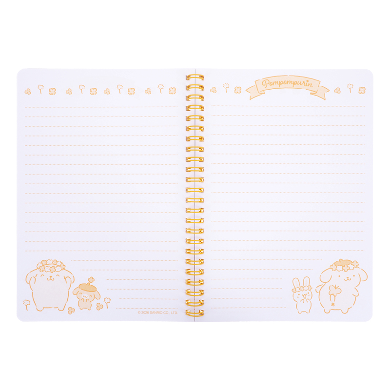 Pompompurin Wire-O Notebook 線圈簿