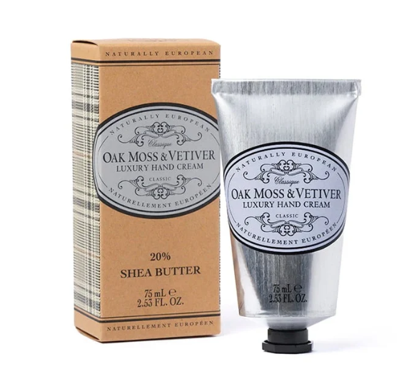 Naturally European 橡木苔岩蘭草護手霜 Oak Moss & Vetiver Hand Cream 75ML