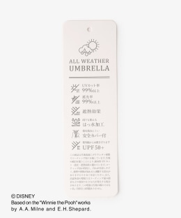[訂購] [日本直送] 🍯 Afternoon Tea Disney Collection「Winnie the Pooh」晴雨兼用摺傘  {TF260754}