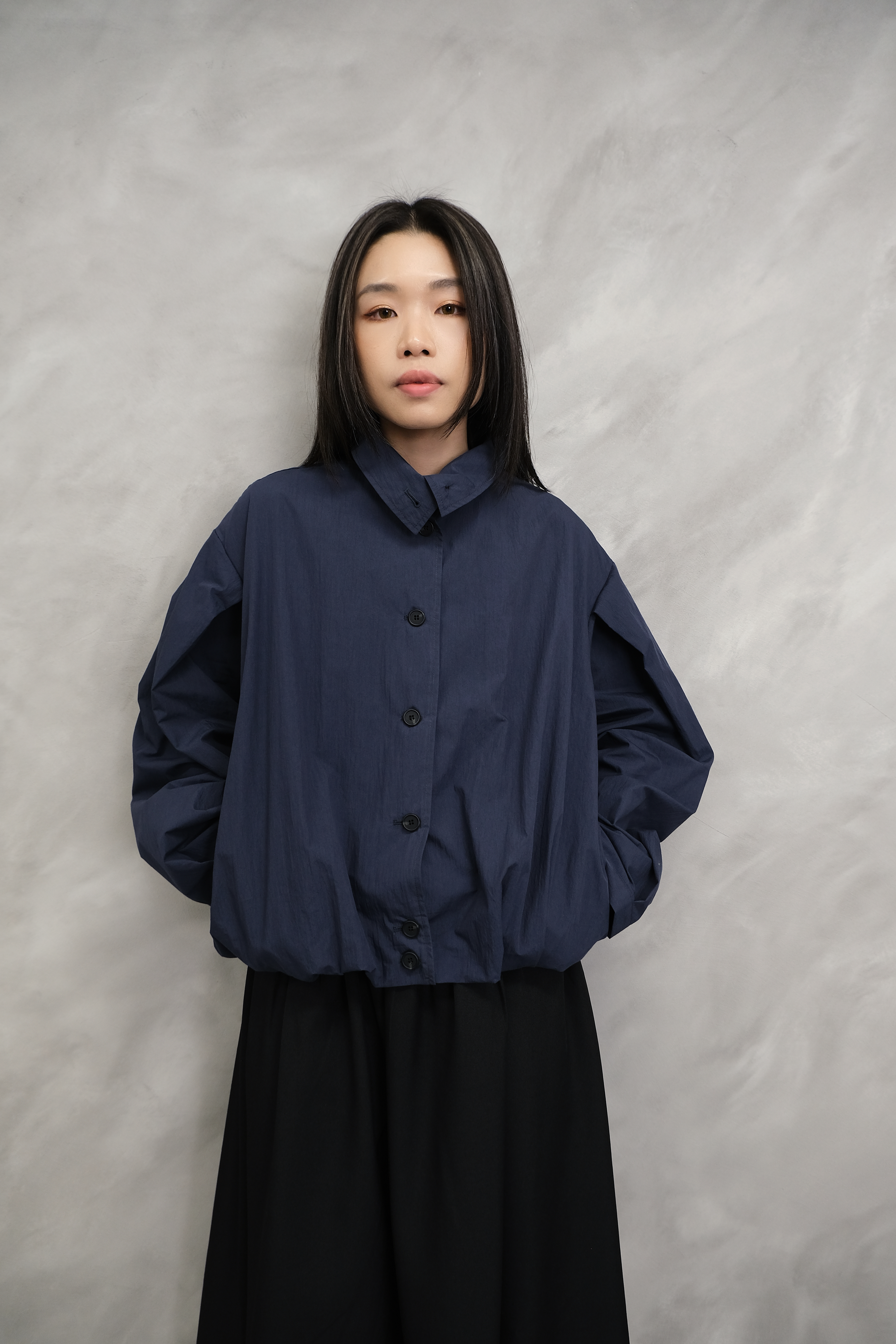 Bubble hem jacket #jk28