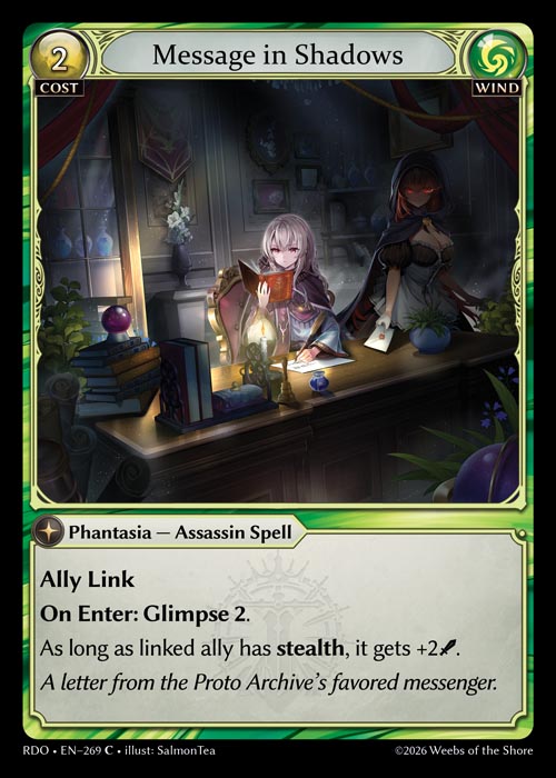 Message in Shadows / RDO-269 (C)