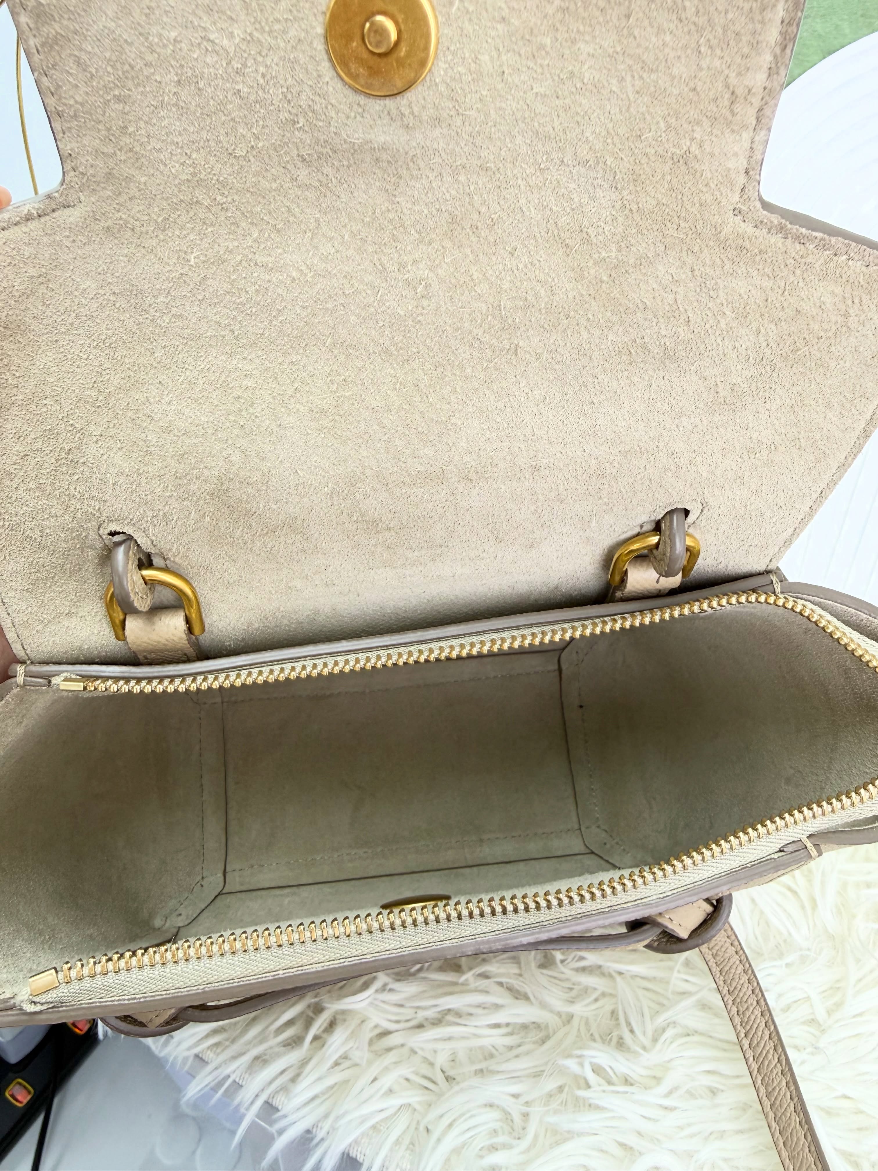 Celine👜 PRE OWNED 🛍️奶茶色belt bag 有塵袋🤎