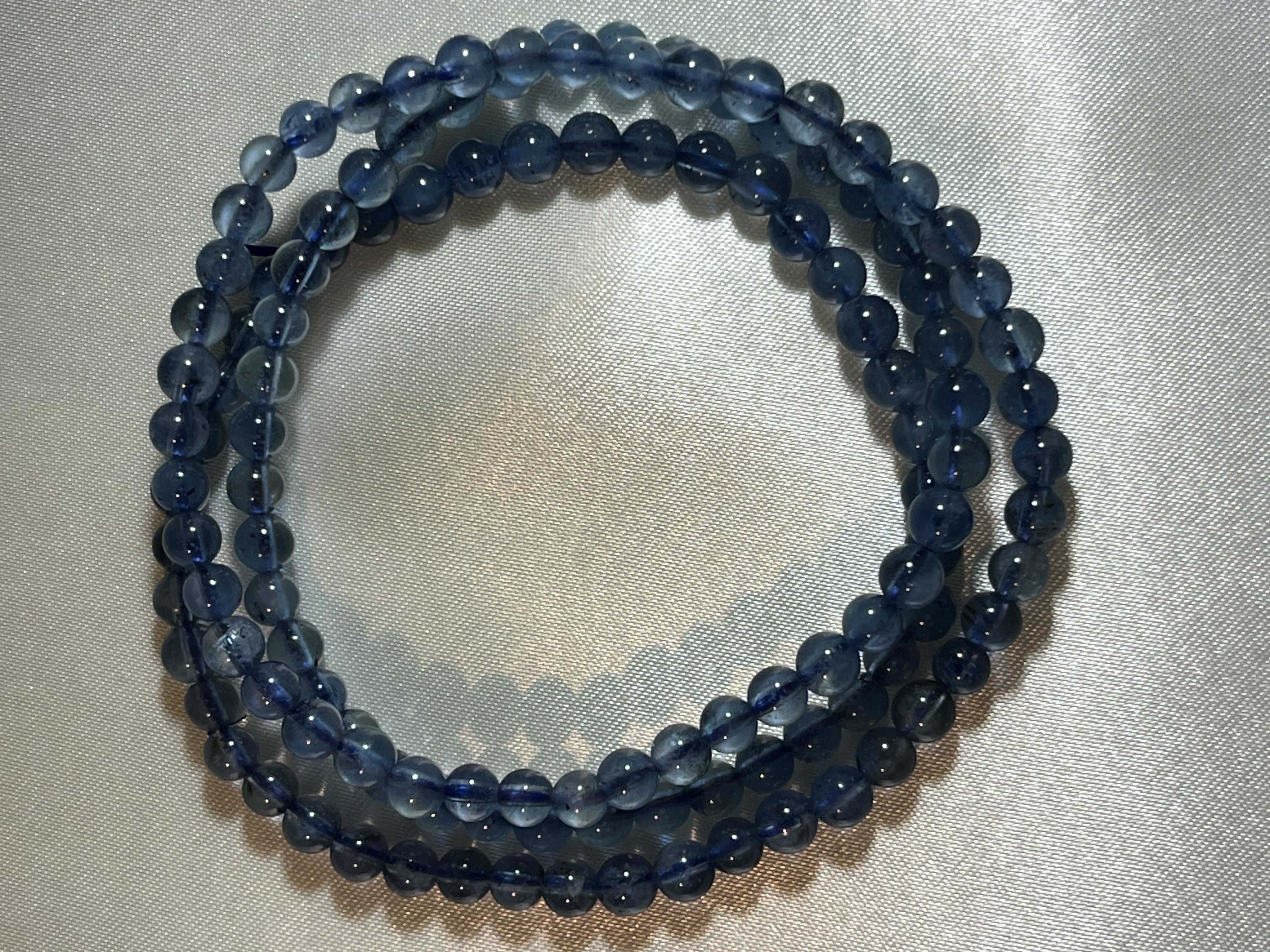 魔鬼藍三圈海藍寶 5mm