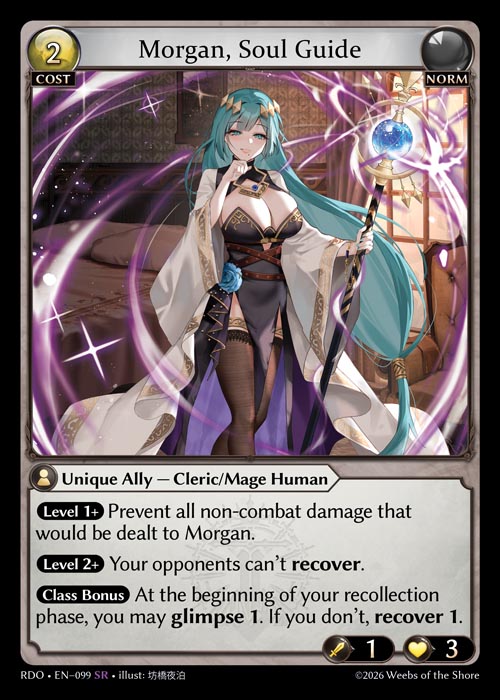 Morgan, Soul Guide / RDO-099 (SR)