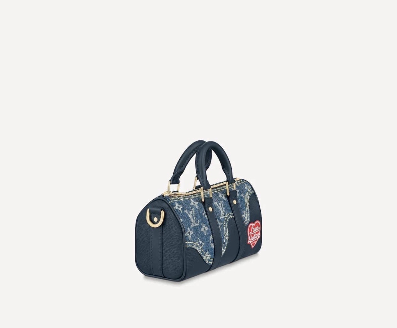 Louis Vuitton x Human Made 限量絕版牛仔布手袋