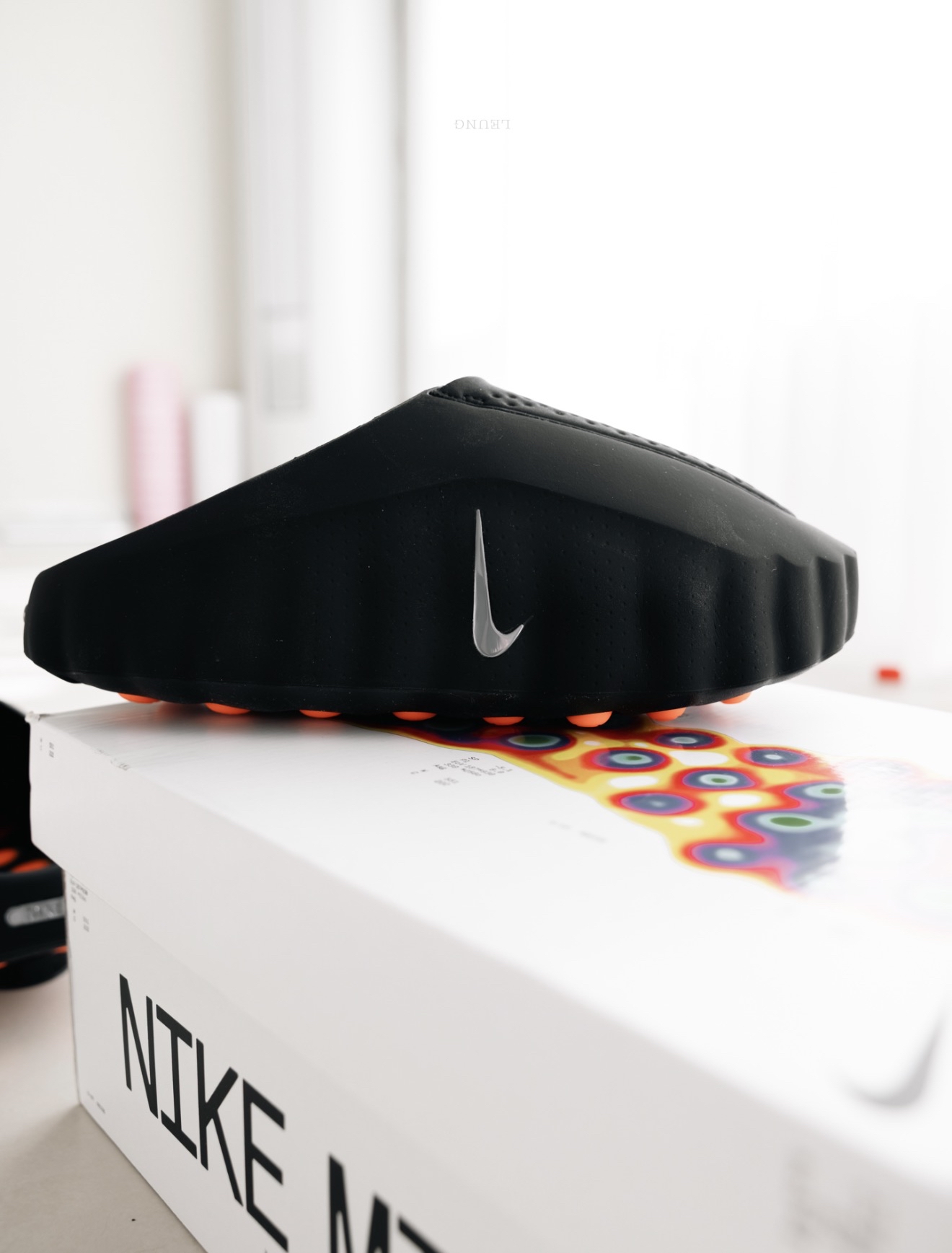 HQ4307-001 Nike Mind 001 Slide Black Chrome HQ4307-001