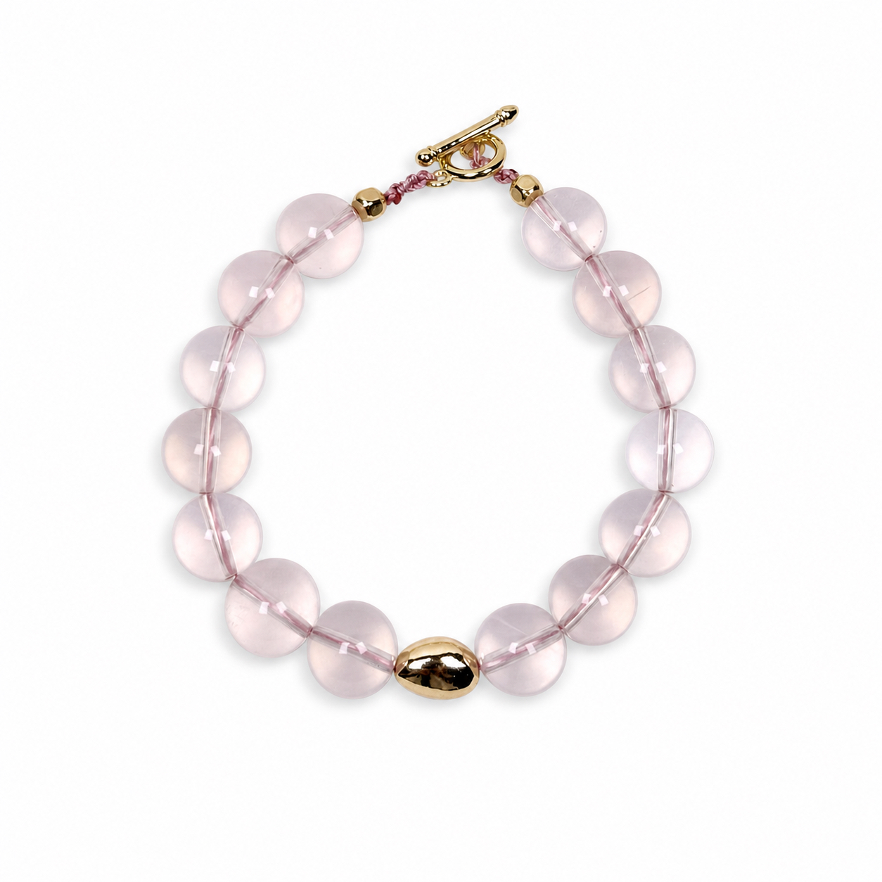 星光莫桑比亞粉晶手鏈 - Rose Quartz bracelet