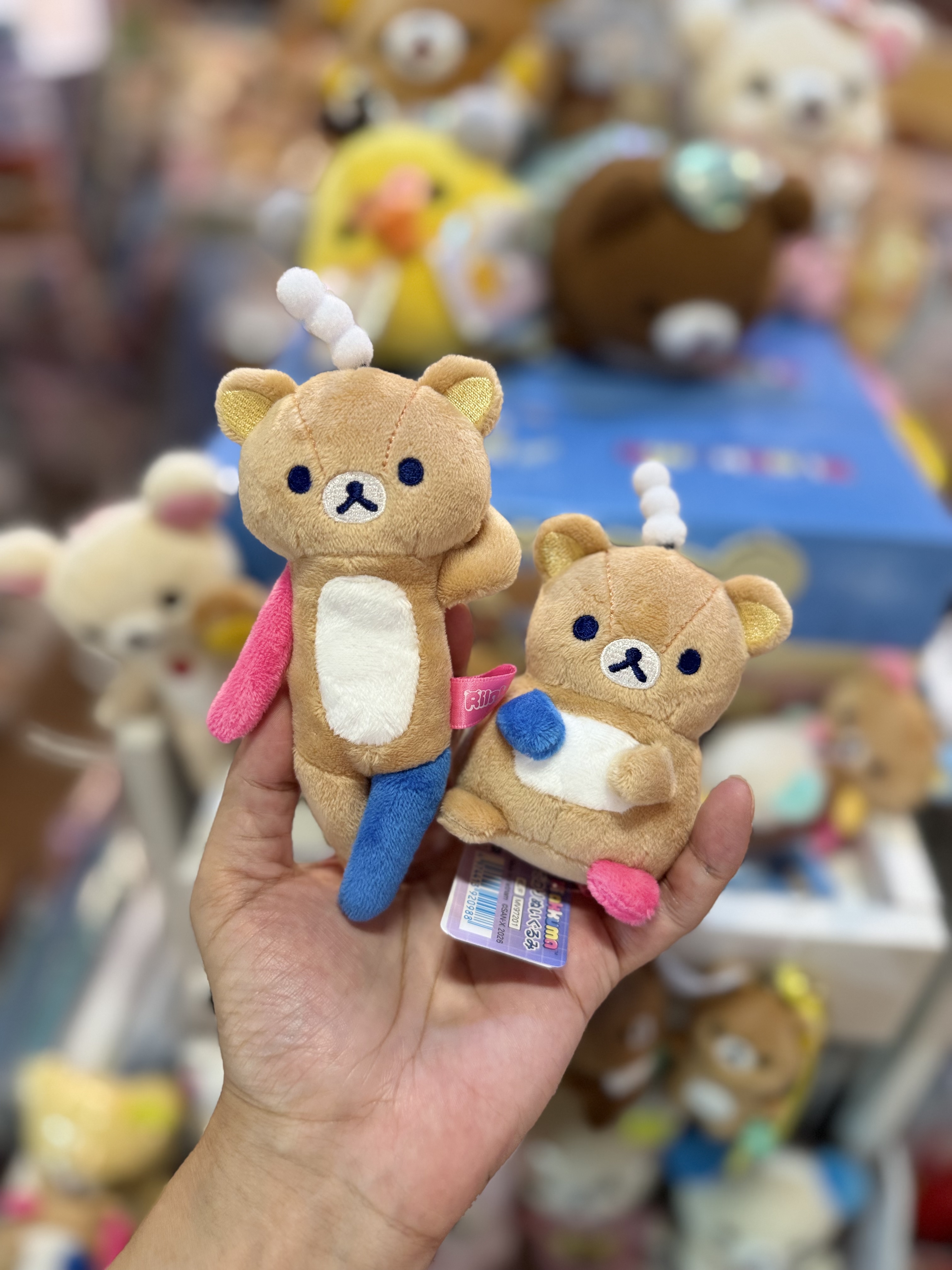 《現貨》全新日本專店限定實驗室系列rilakkuma 手玉公仔