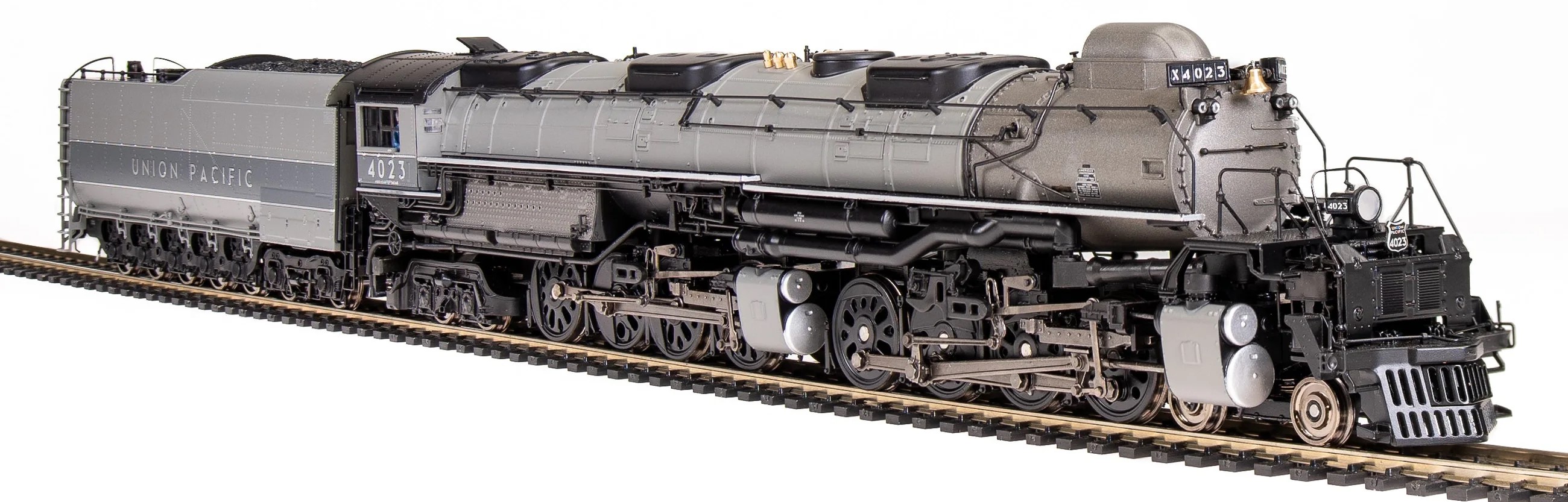 HO 1:87 BROADWAY LIMITED Bigboy Grey #4021 TTG DCC Sound and Smoke