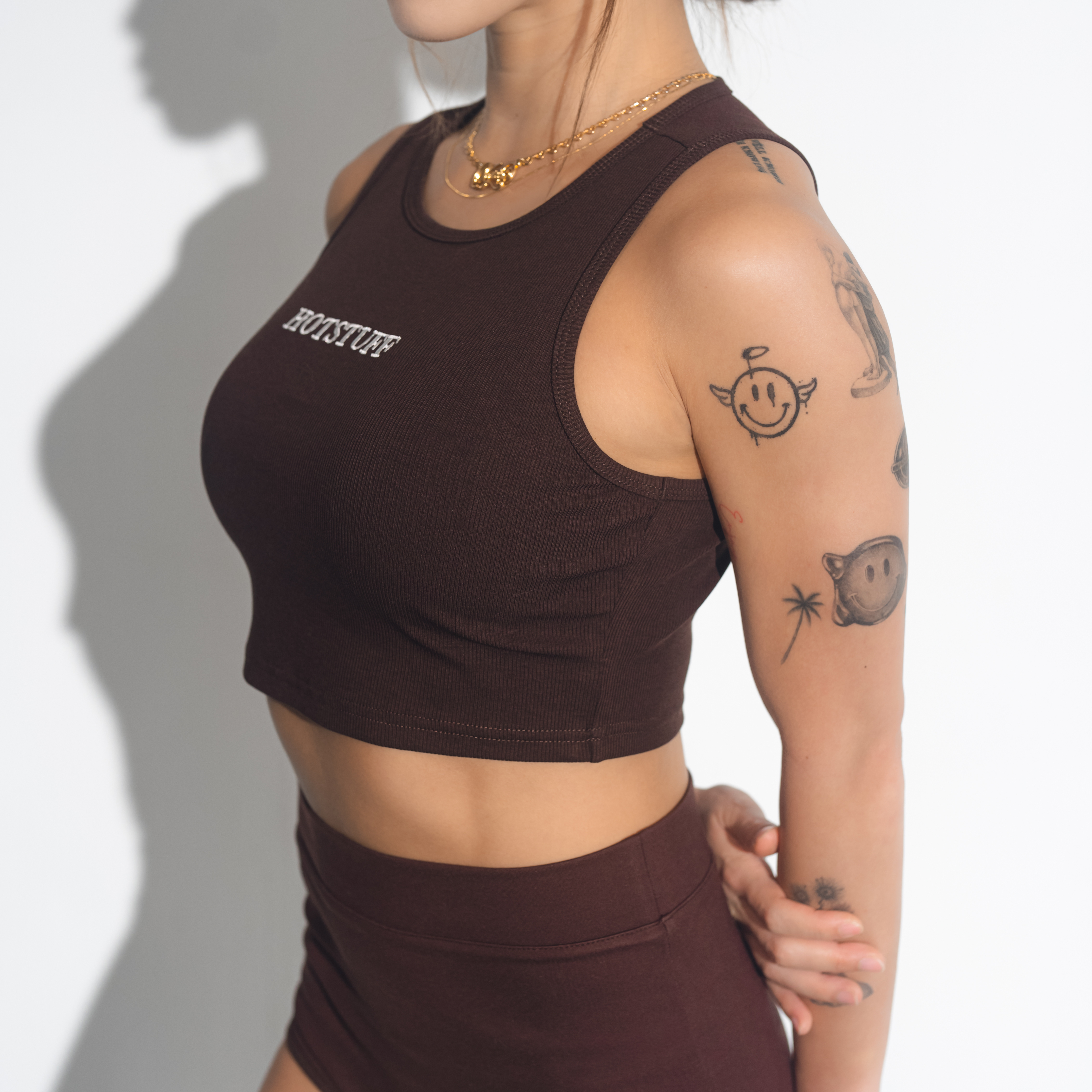 HOTSTUFF LOGO CROP-VEST