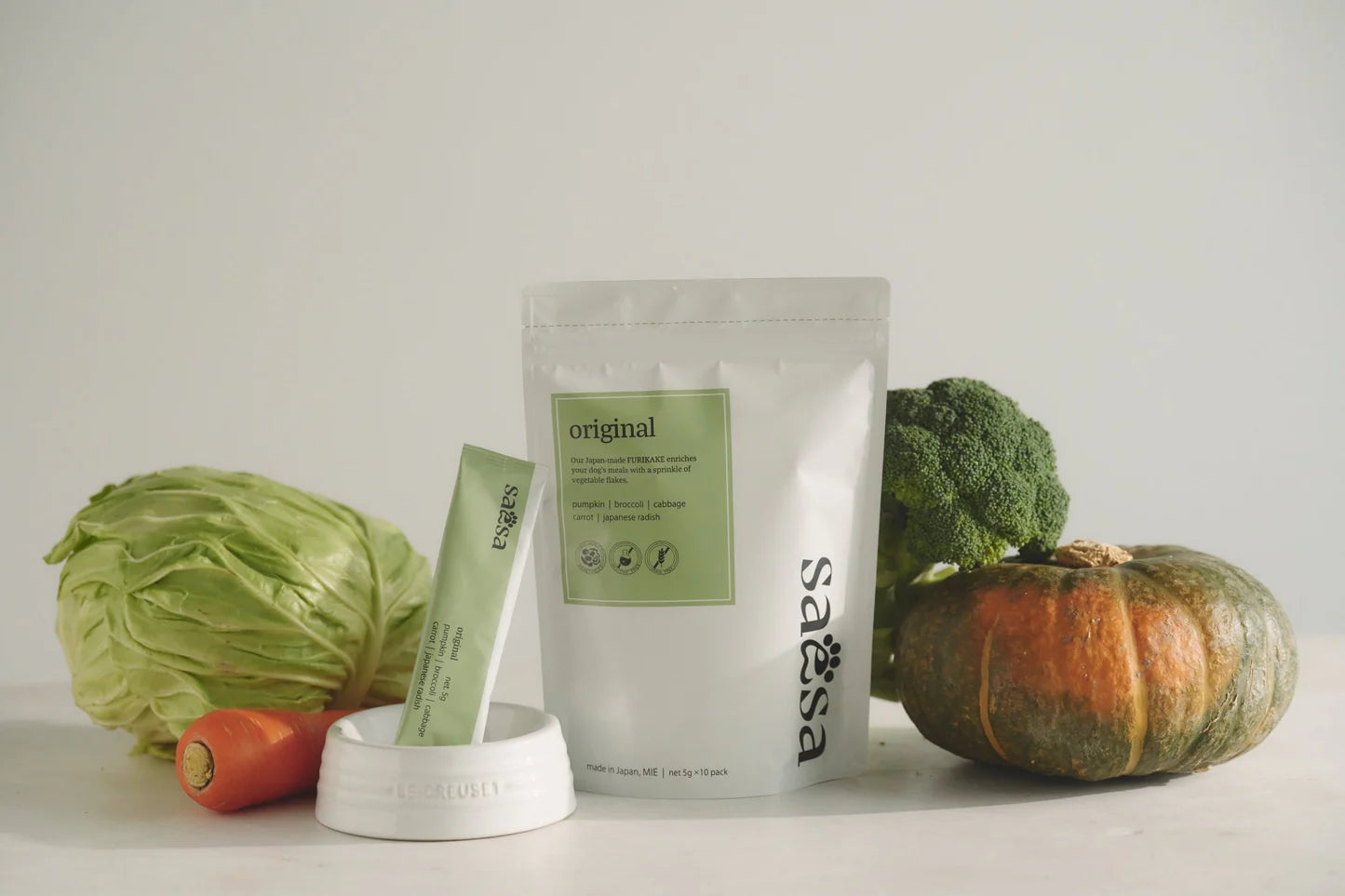 Saesa｜日本無添加蔬菜拌料 - 經典．original 5g × 10