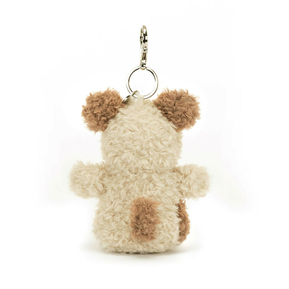 JELLYCAT Little Pup Bag Charm 小啡狗鎖匙扣掛件
