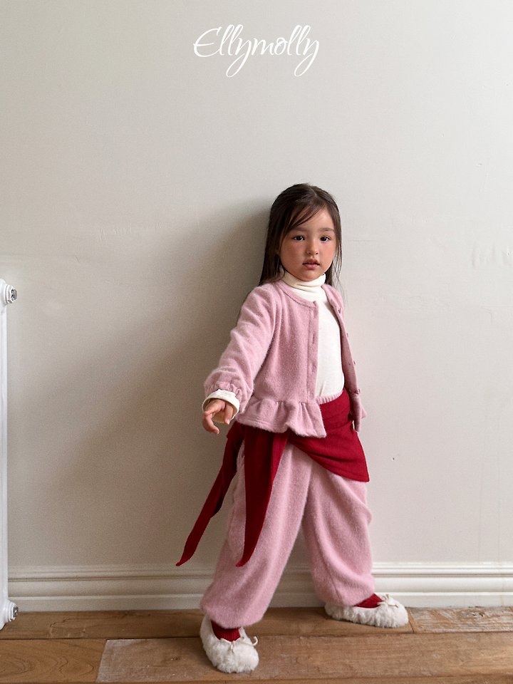 Ellymolly | Snow flower golf frill cardigan