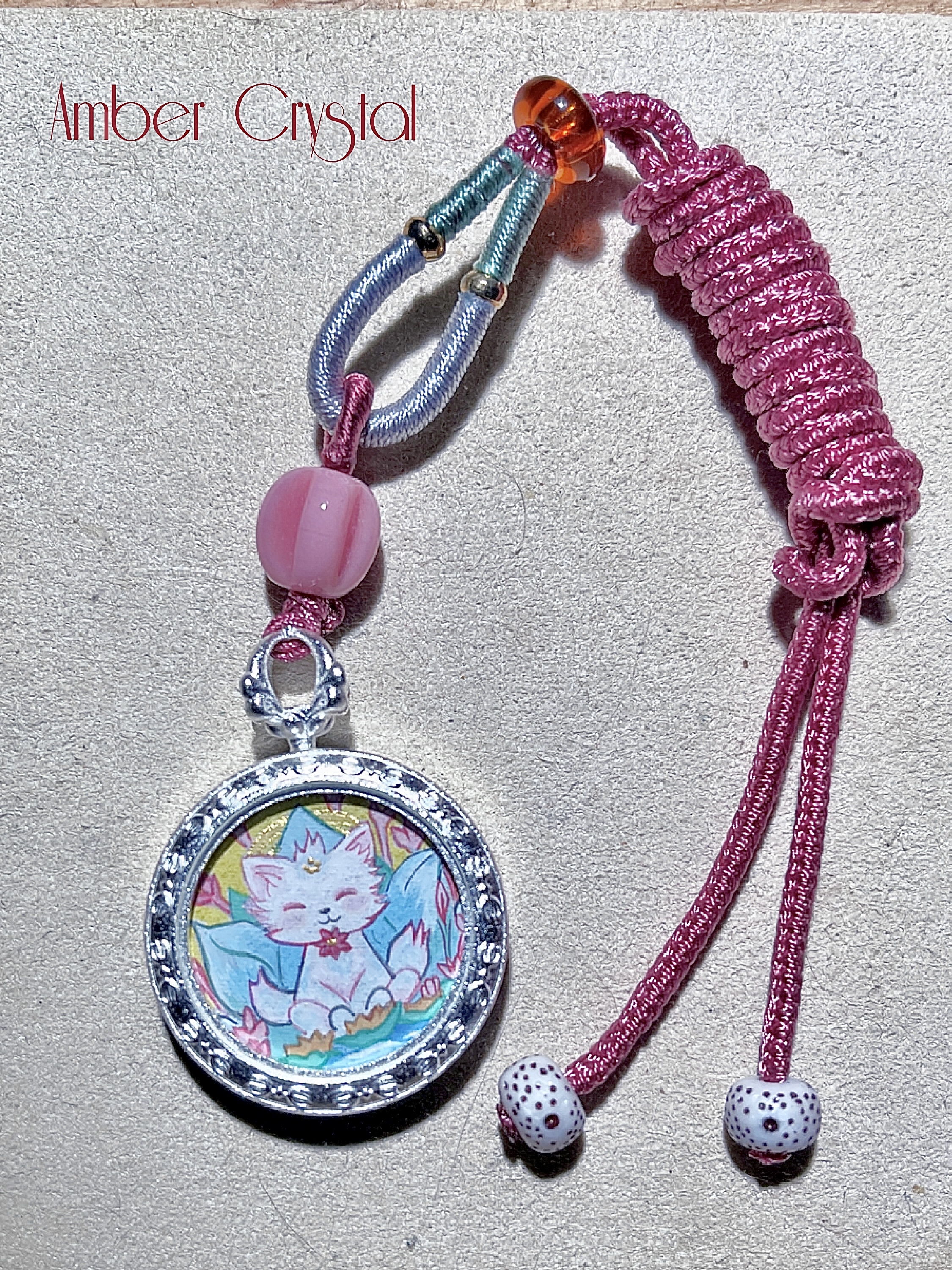 西藏九尾狸唐卡