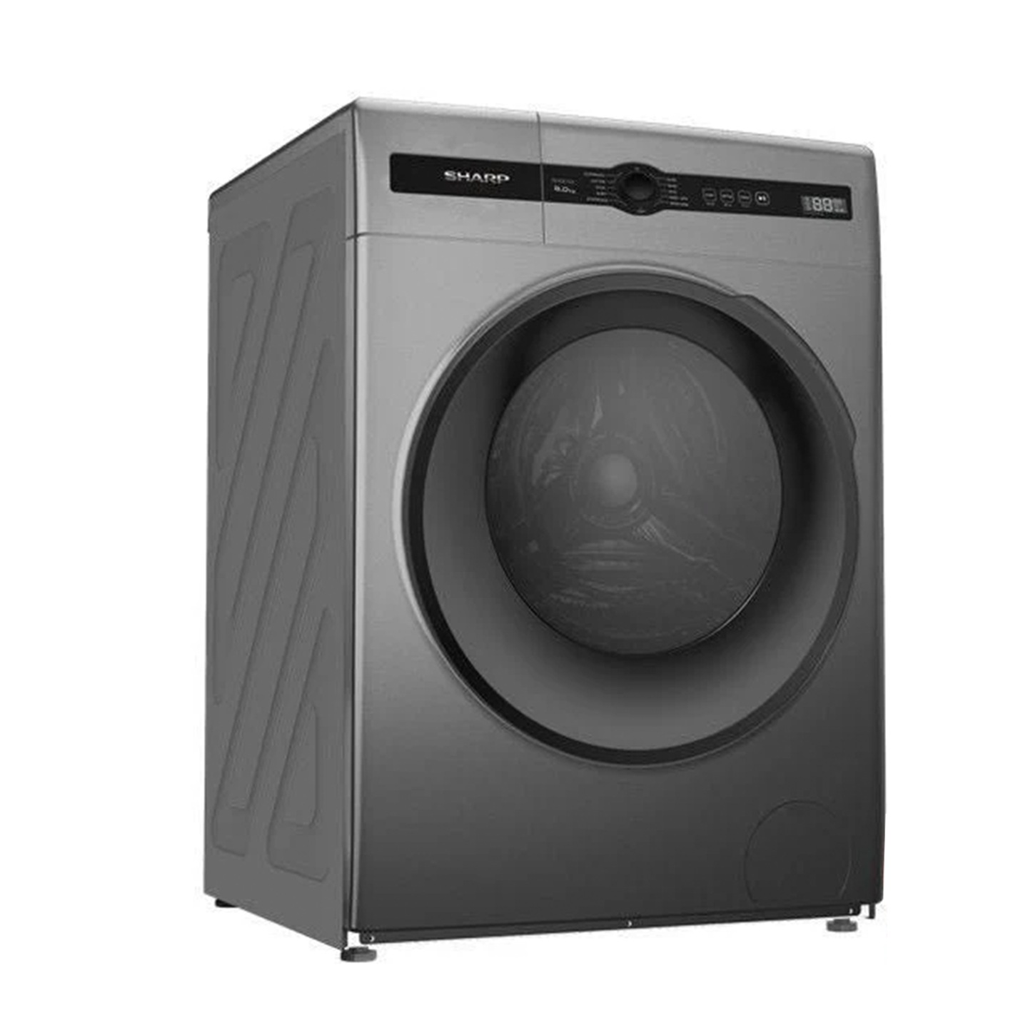 Sharp 8kg Inverter Front Load Washer (ESFH8AMB)