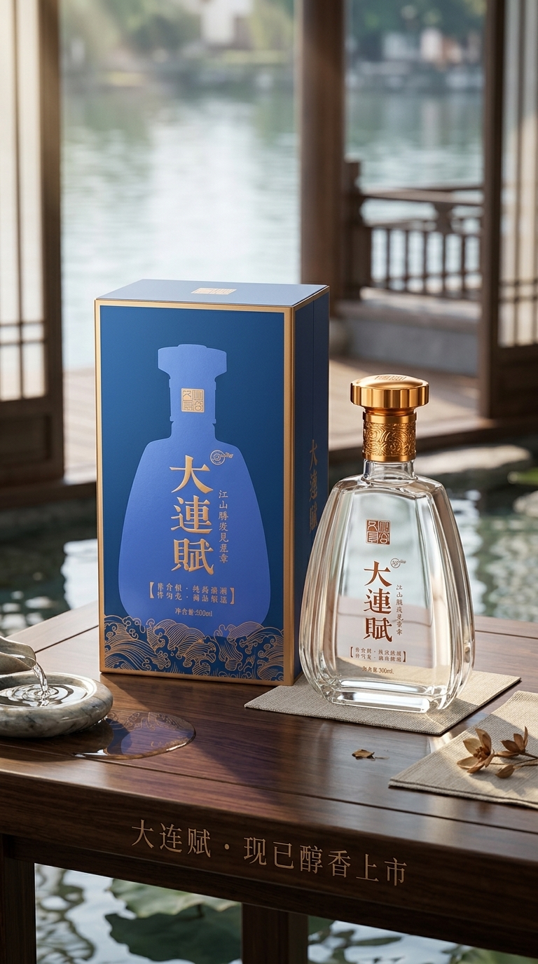 仙谷坊 大連賦 經典版 小曲 52°  (純高粱固態釀造) 500ml