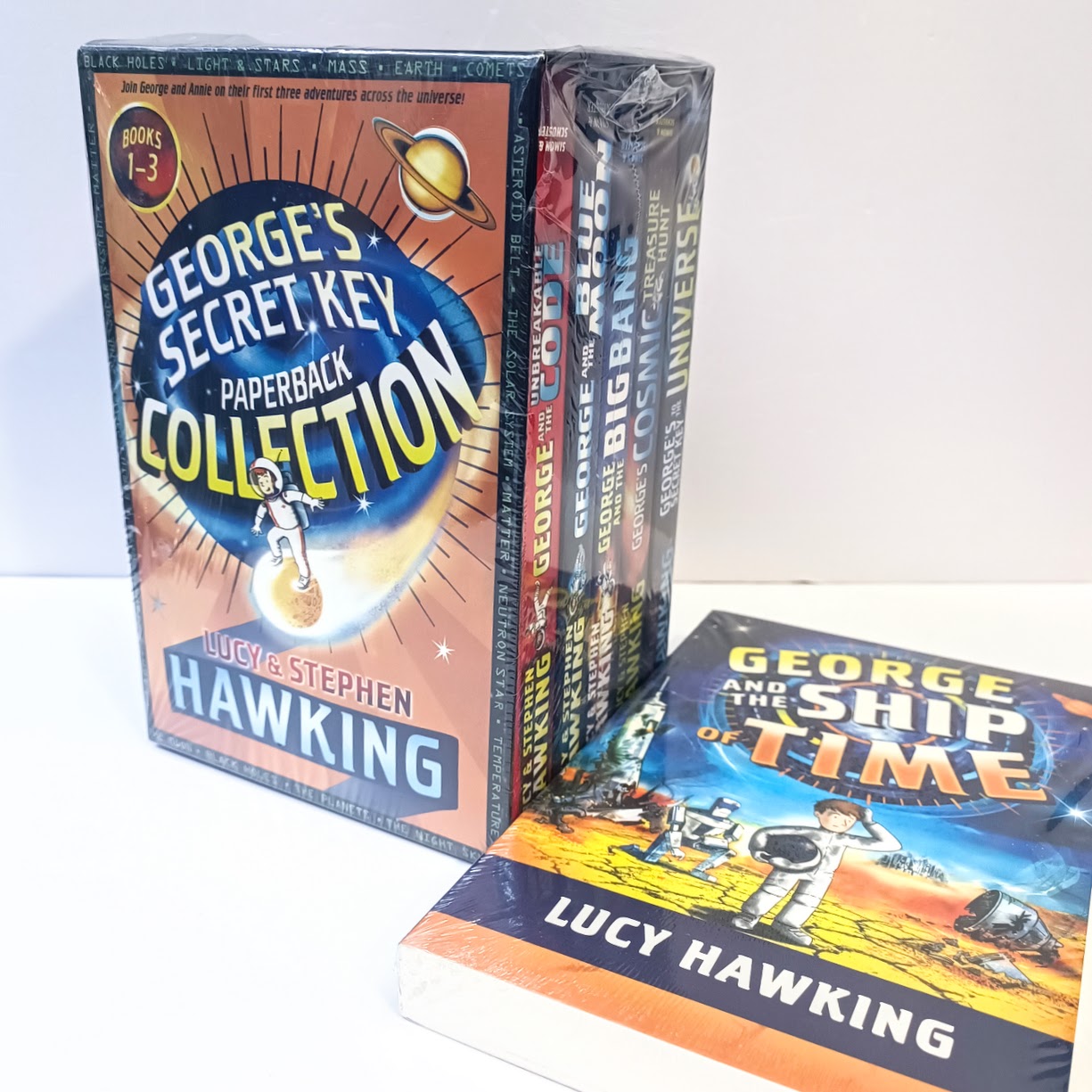 George's Secret Key to the Universe (6 books) 霍金的秘密鑰匙 6冊  B178