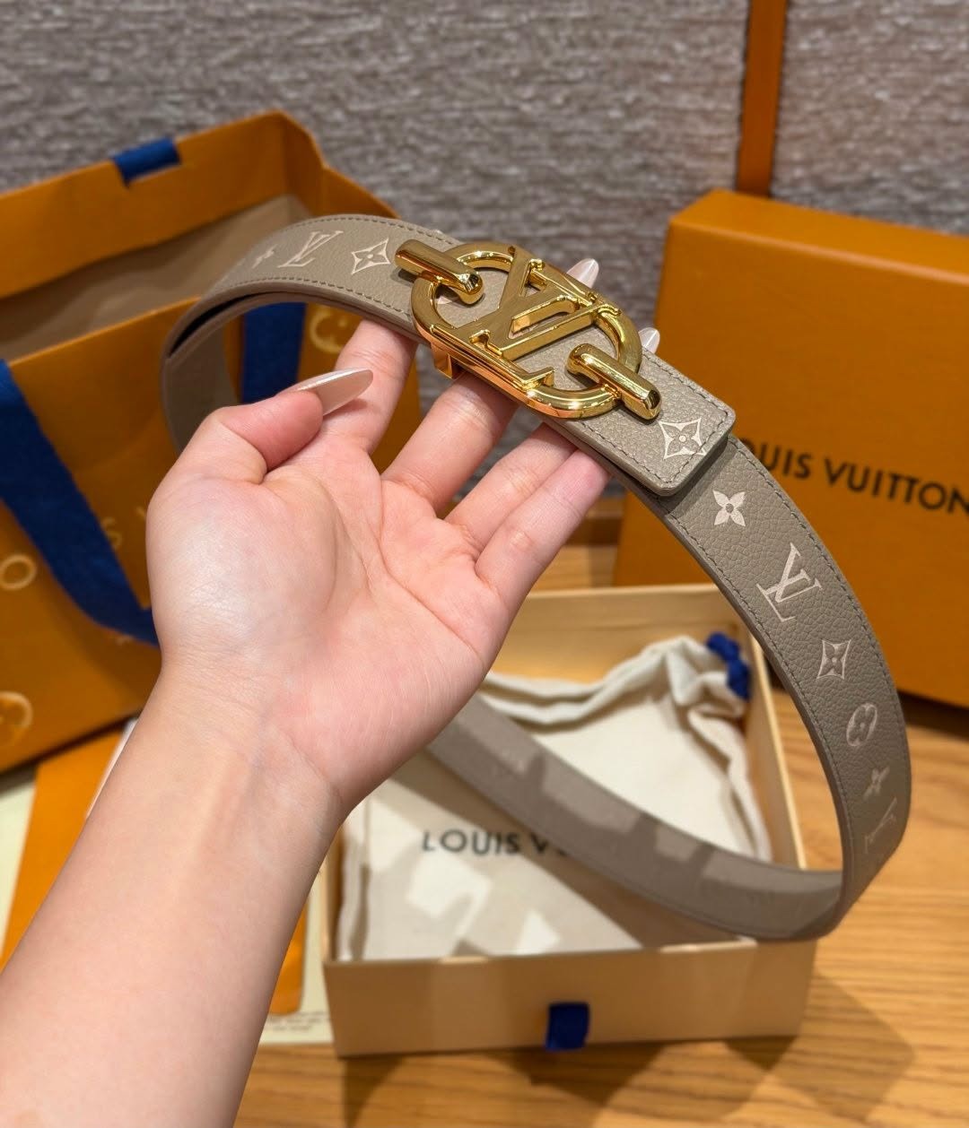 【原單】LV Iconic 30mm Reversible Belt 雙面腰帶 連禮盒🎁