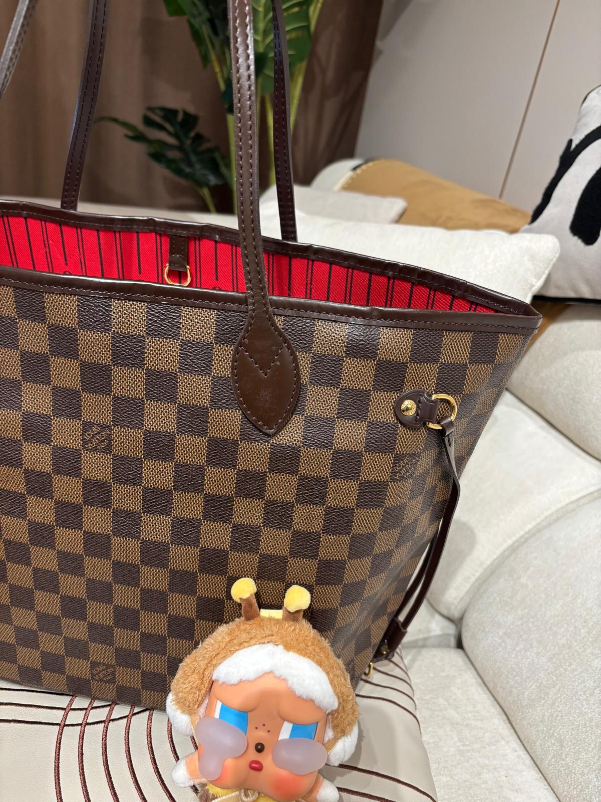 LV Neverfull MM 100%Authentic, 98%New ✅Dust bag