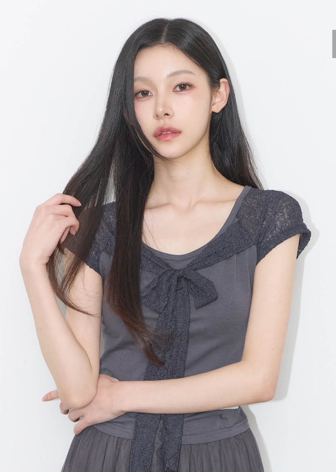 Illigo Lace Ribbon T-shirt