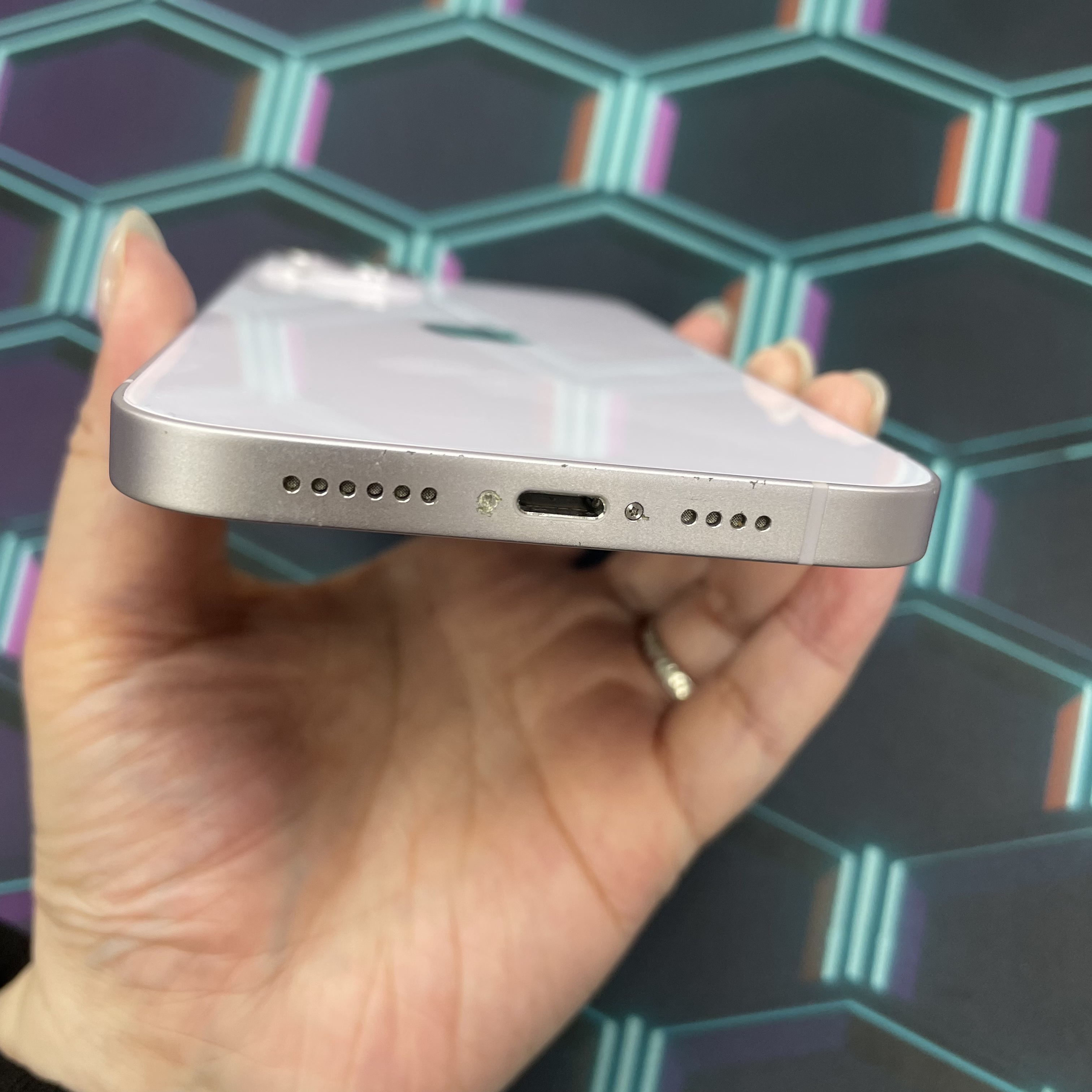 *6585 14 Plus 勁靚機 128GB 電76 紫色 purple