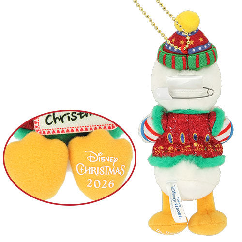 【預訂】TDR Christmas 2026 - Donald 公仔掛飾