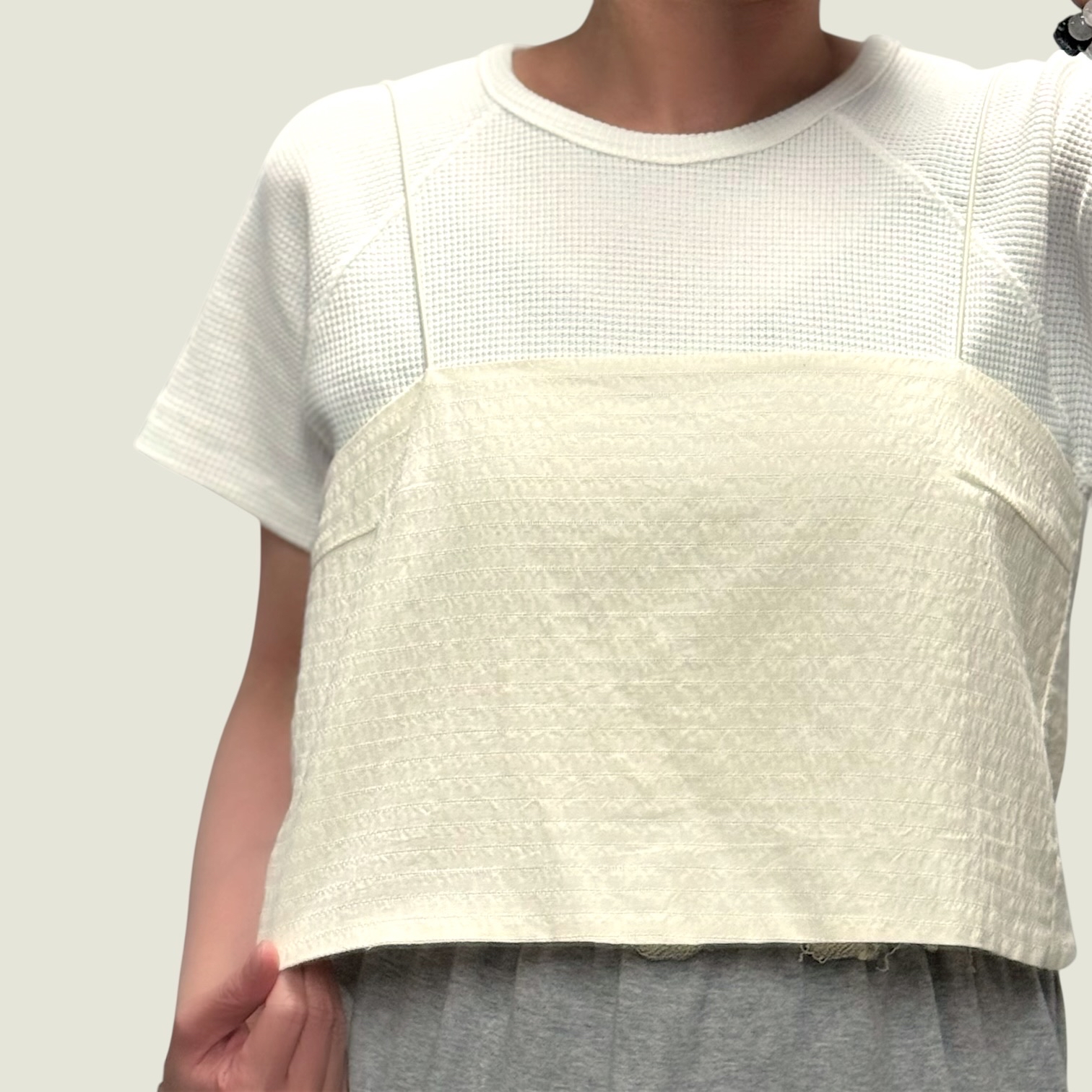 221051 背心+恤衫set