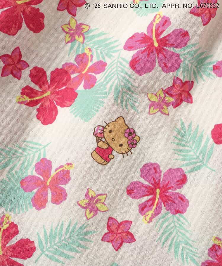 🇯🇵預訂 日本直送🇯🇵Apres les cours x Sanrio系列三色烘烤人物印花花卉滿拼接荷葉邊連身裙