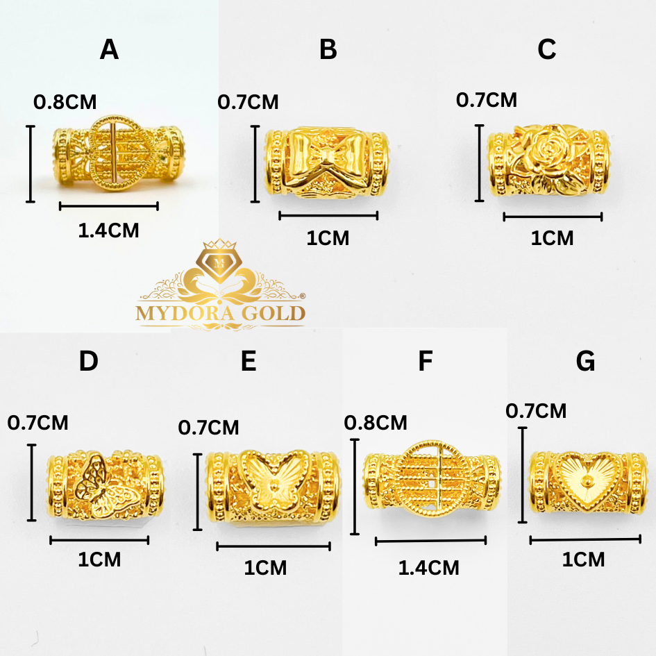 MYDORA Tube Mini Bamboo Kerawang 3D (5G) l EMAS 916/22K