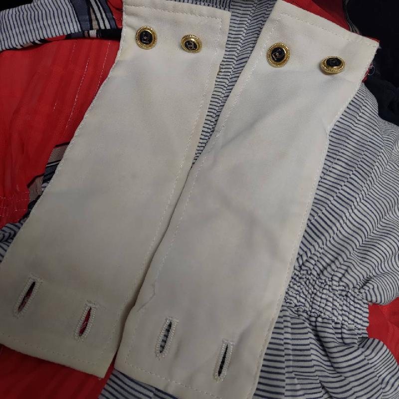 Vintage Japanese C.a. 1980s Contemporary Art Style Pattern Button up Day Dress (MT1608-133)
