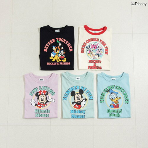 🆕【⭐訂購⭐】🌀 🇯🇵 日本直送 #Disney #Mickey n Friends 印花圖案 短袖T恤 ［5款選］🌀 [ELGA-0061][260812]
