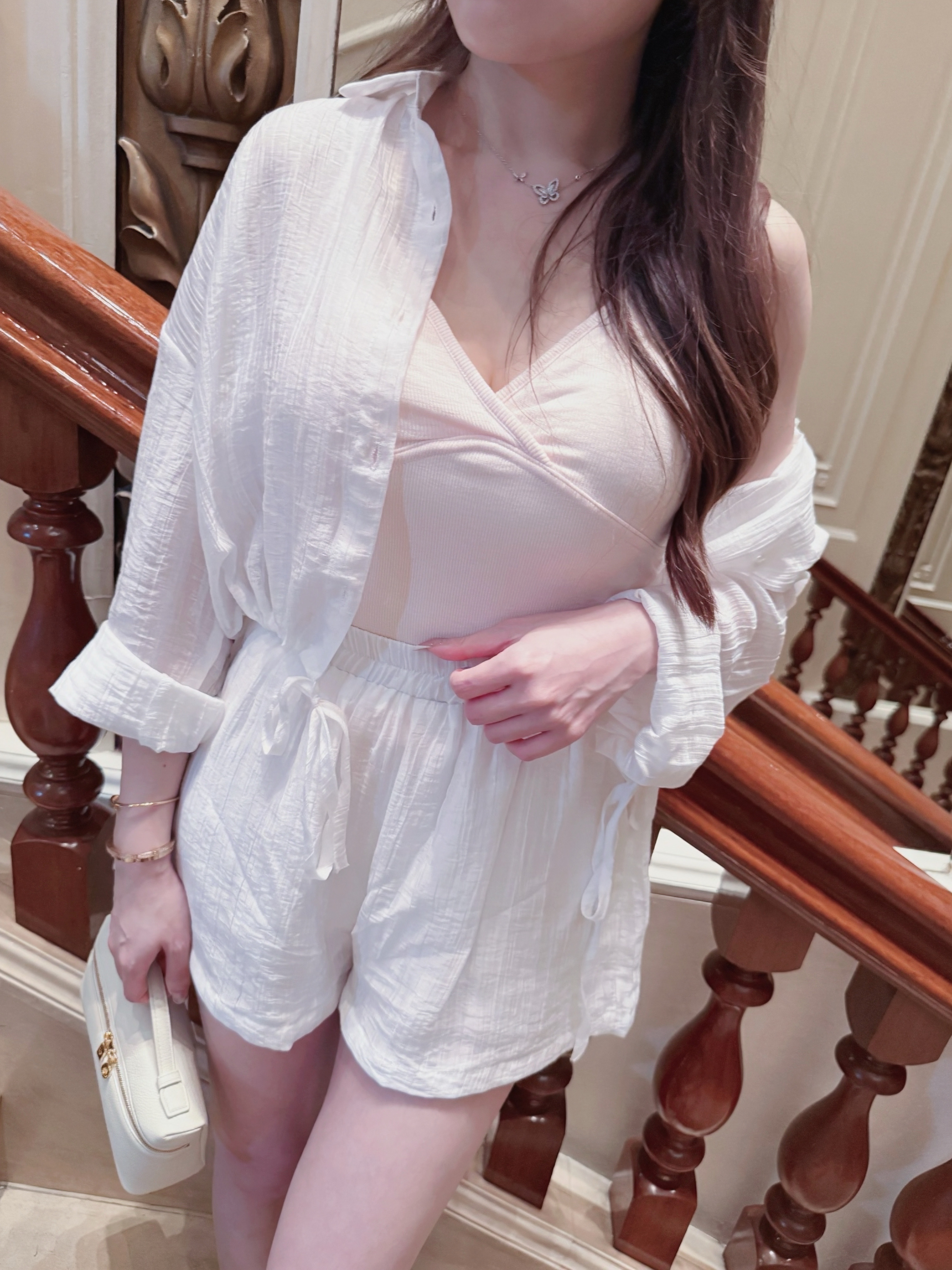 涼感細肩帶vneck Bra-top *Special price*