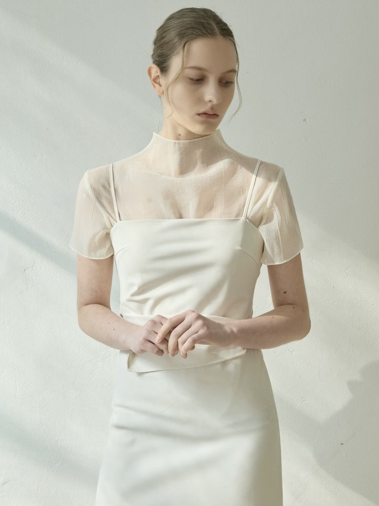The Margaret Cami Dress (Ivory)