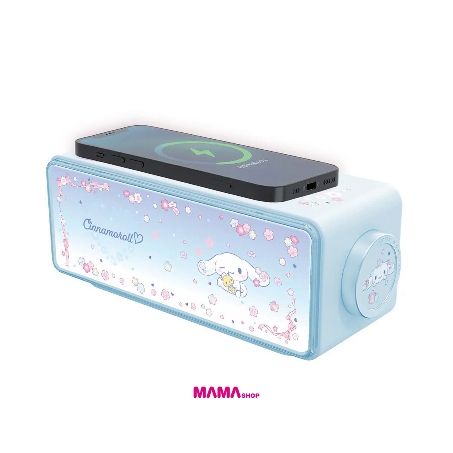 Rhythm F05 玉桂狗無線充電+無線藍牙喇叭小夜燈