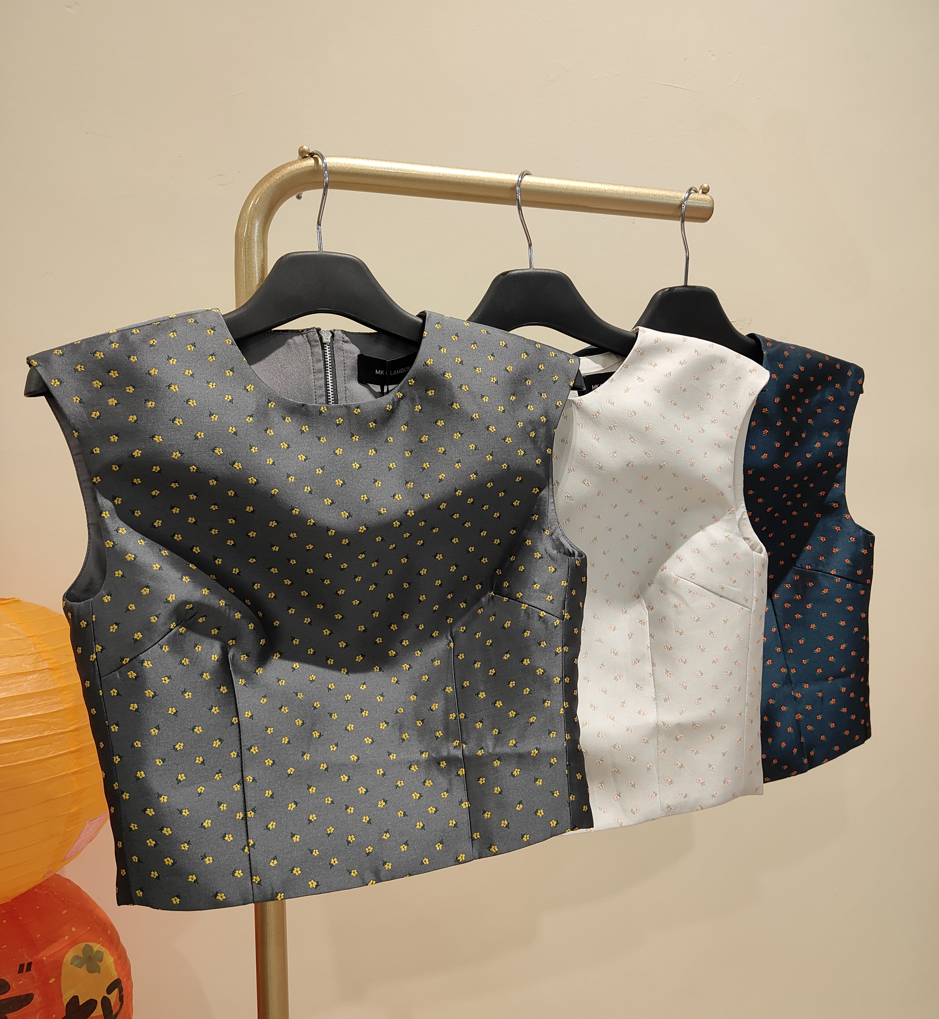 独家翠花圆领上衣 2677