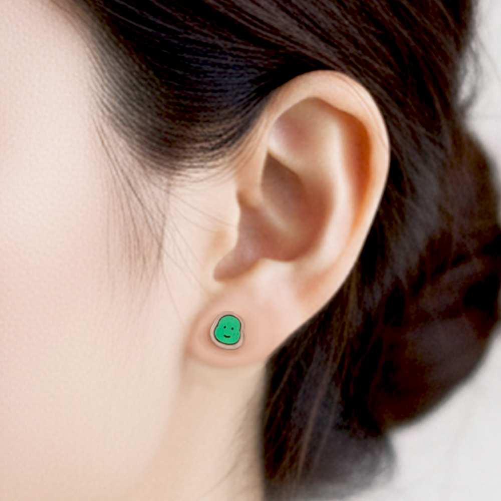 【台灣7-11 預購】JOGUMAN 壓克力耳環（BRACHIO款）