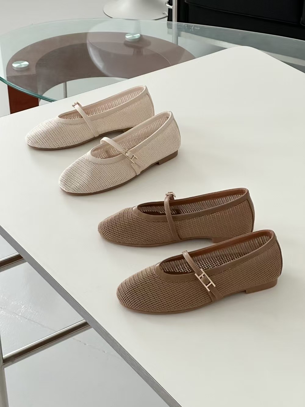 假日Maryjane藤織平底鞋 *Special price*