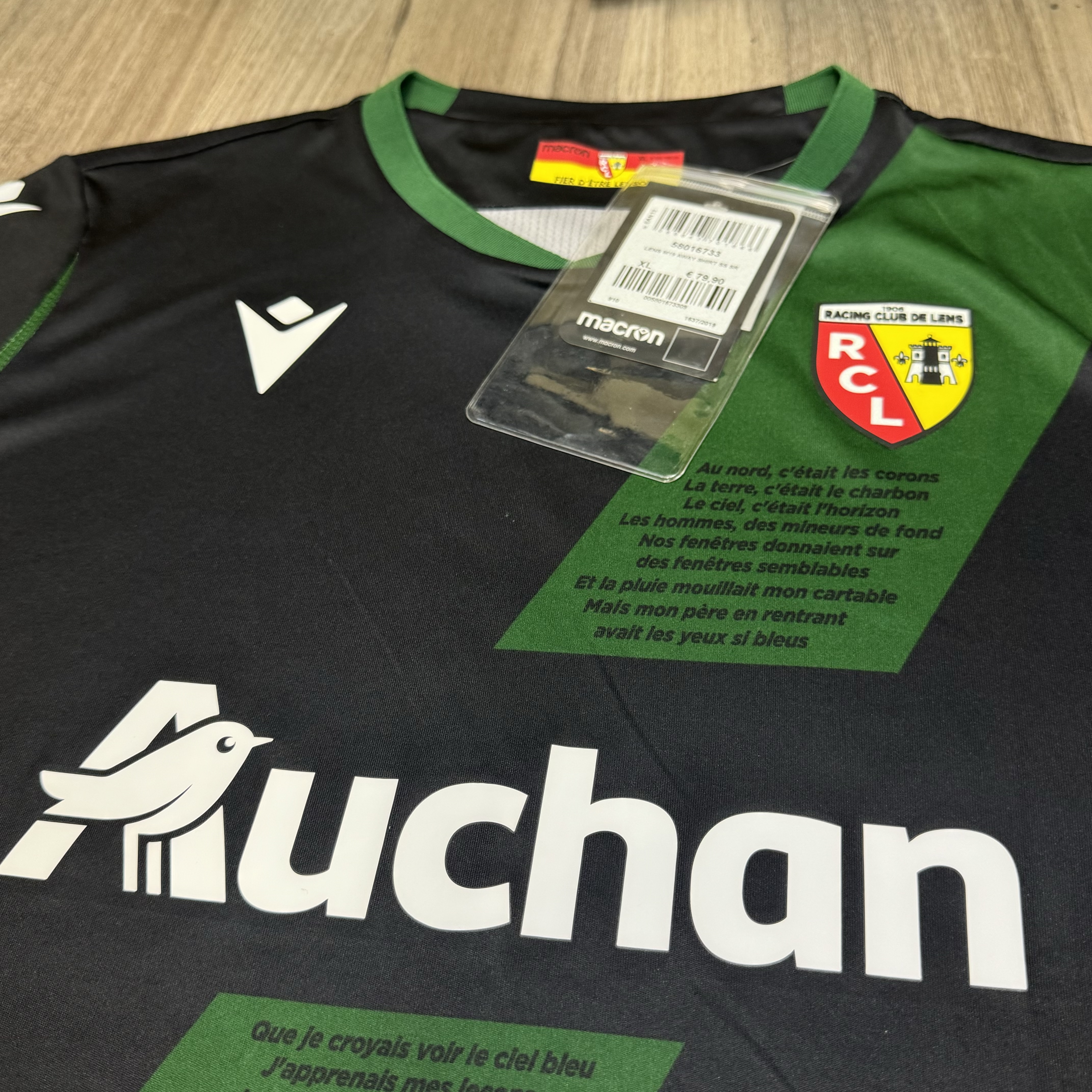 RC Lens 19/20 away shirt (Bnwt)