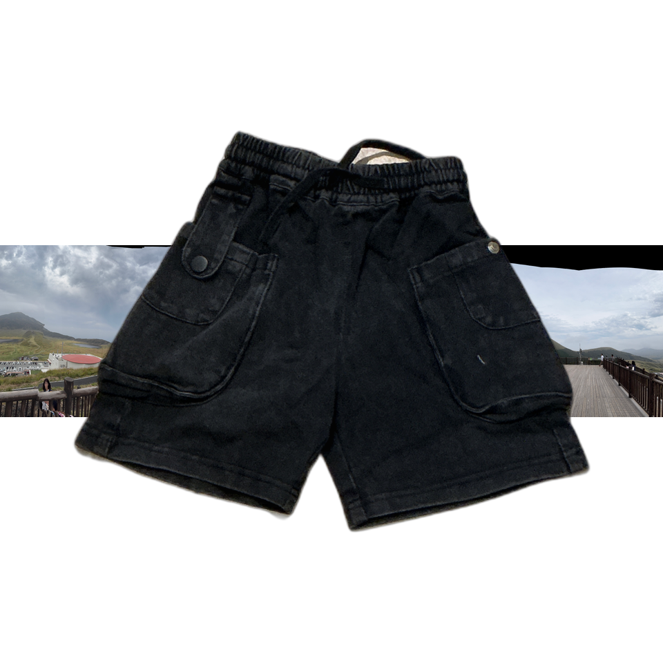 TOTOLO Black Dreamy Cotton Pants