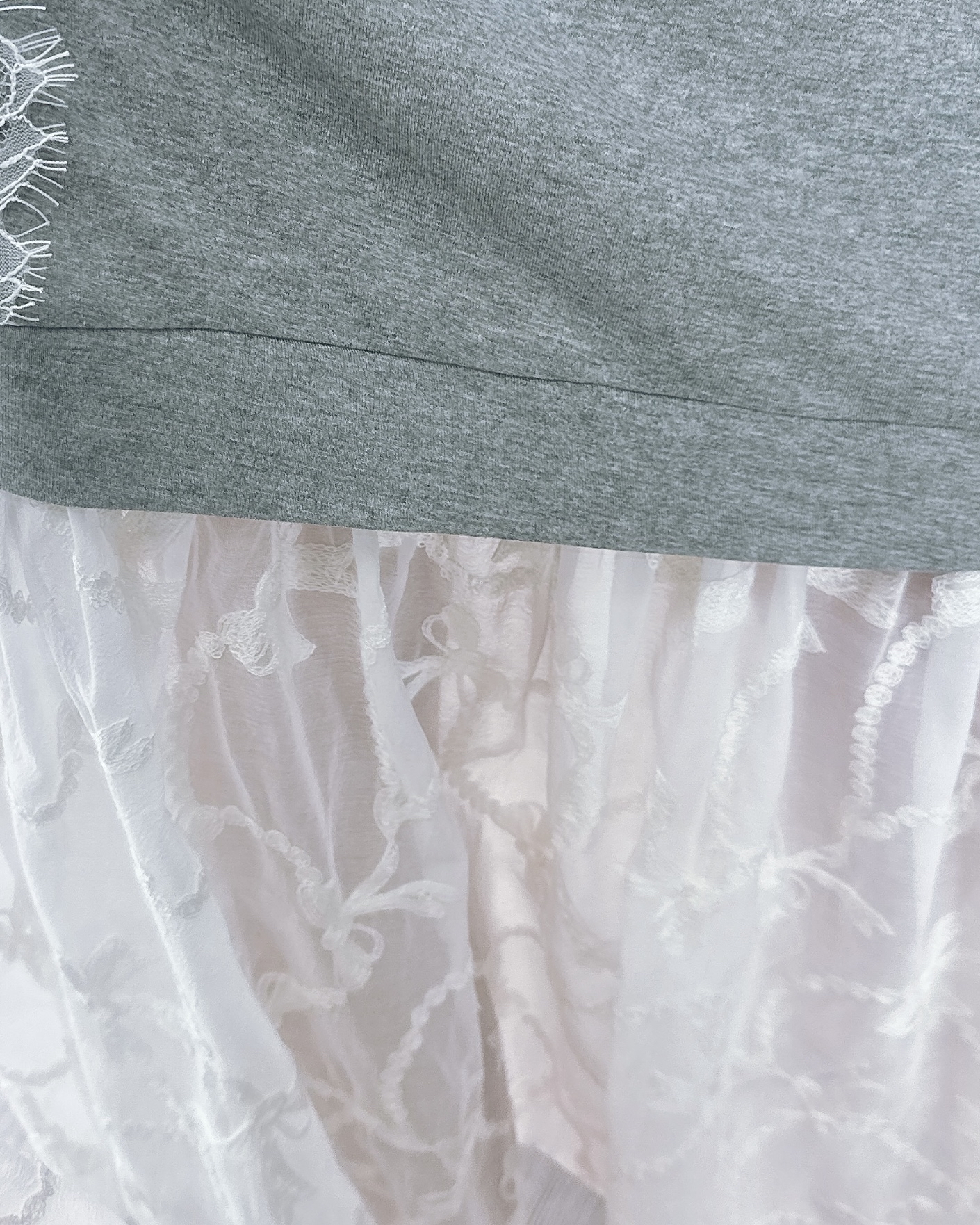 拼布側類似袋連身裙 2色