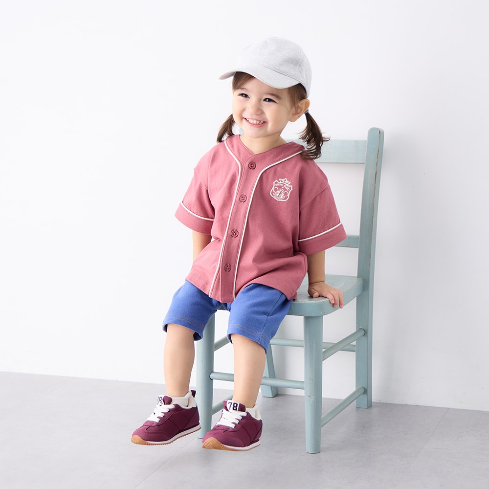 🆕【⭐訂購⭐】  日本直送🌀#AngelBlue 棒球風短袖Tee🌀[PLDA-0012] [260501]