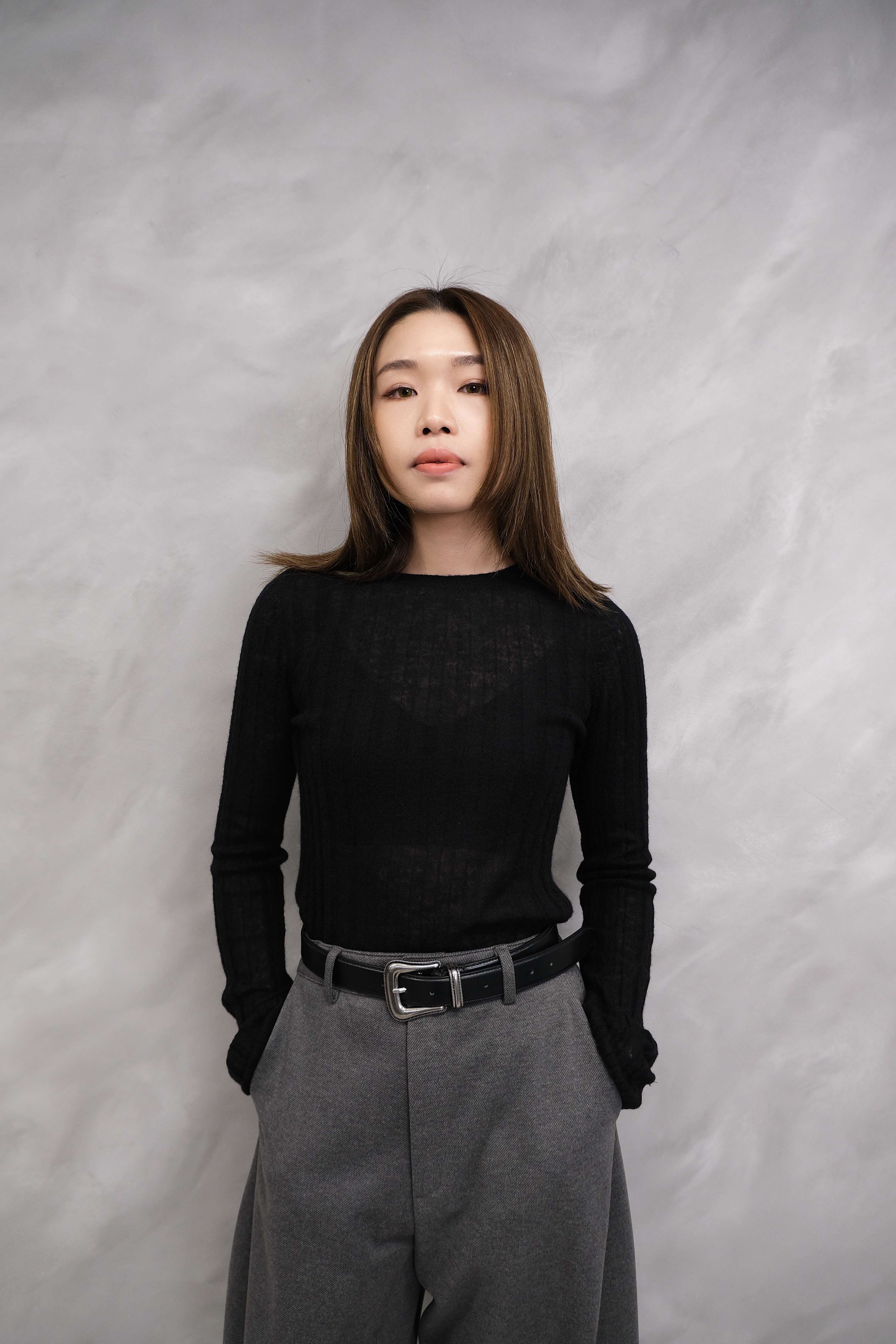 Basic knit top #top96